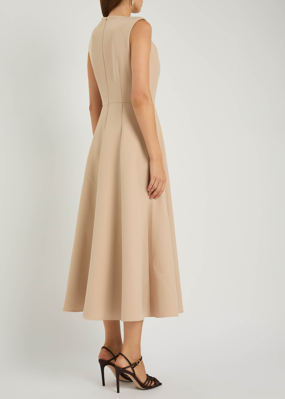 Roland Mouret Panelled Crepe Midi Dress - 3