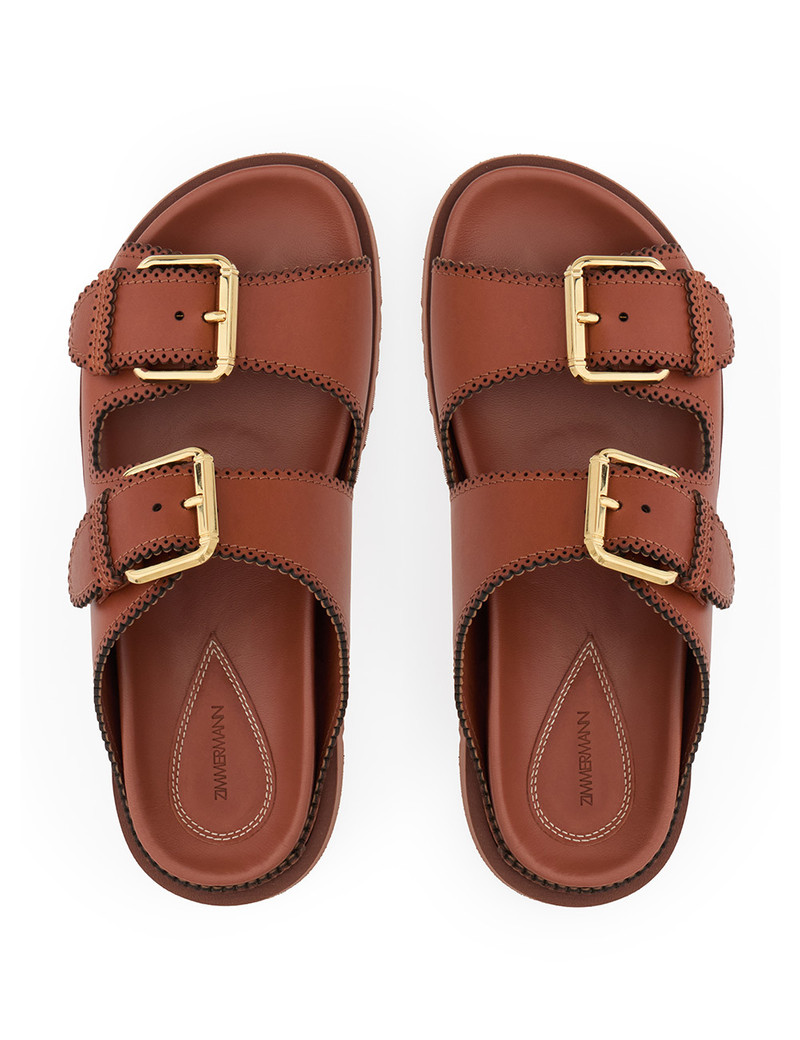 Zimmermann GOLDIE SLIDE SANDAL outlook