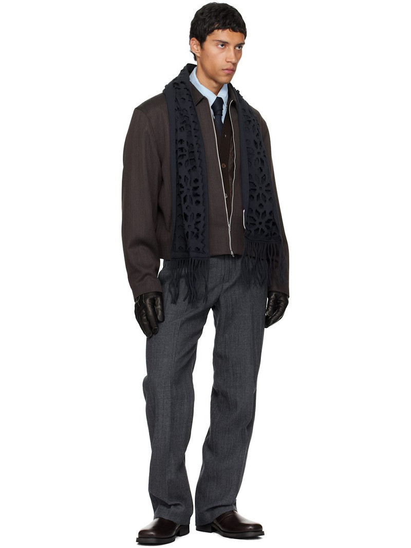 Our Legacy Black Tore Scarf outlook