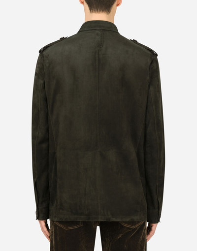 Dolce & Gabbana Suede jacket outlook