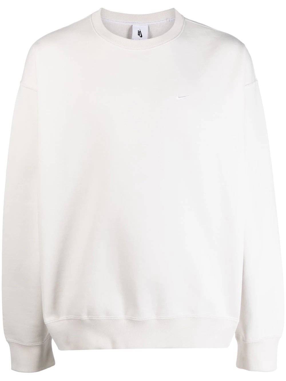 round-neck long-sleeve sweatshirt - 1