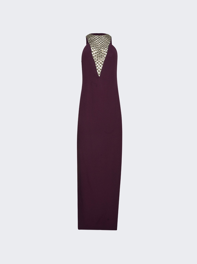 Cady Dress Burgundy 1