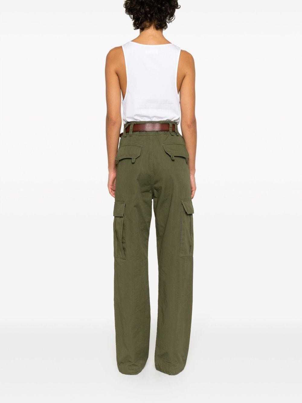 Cassandre cotton cargo trousers - 4