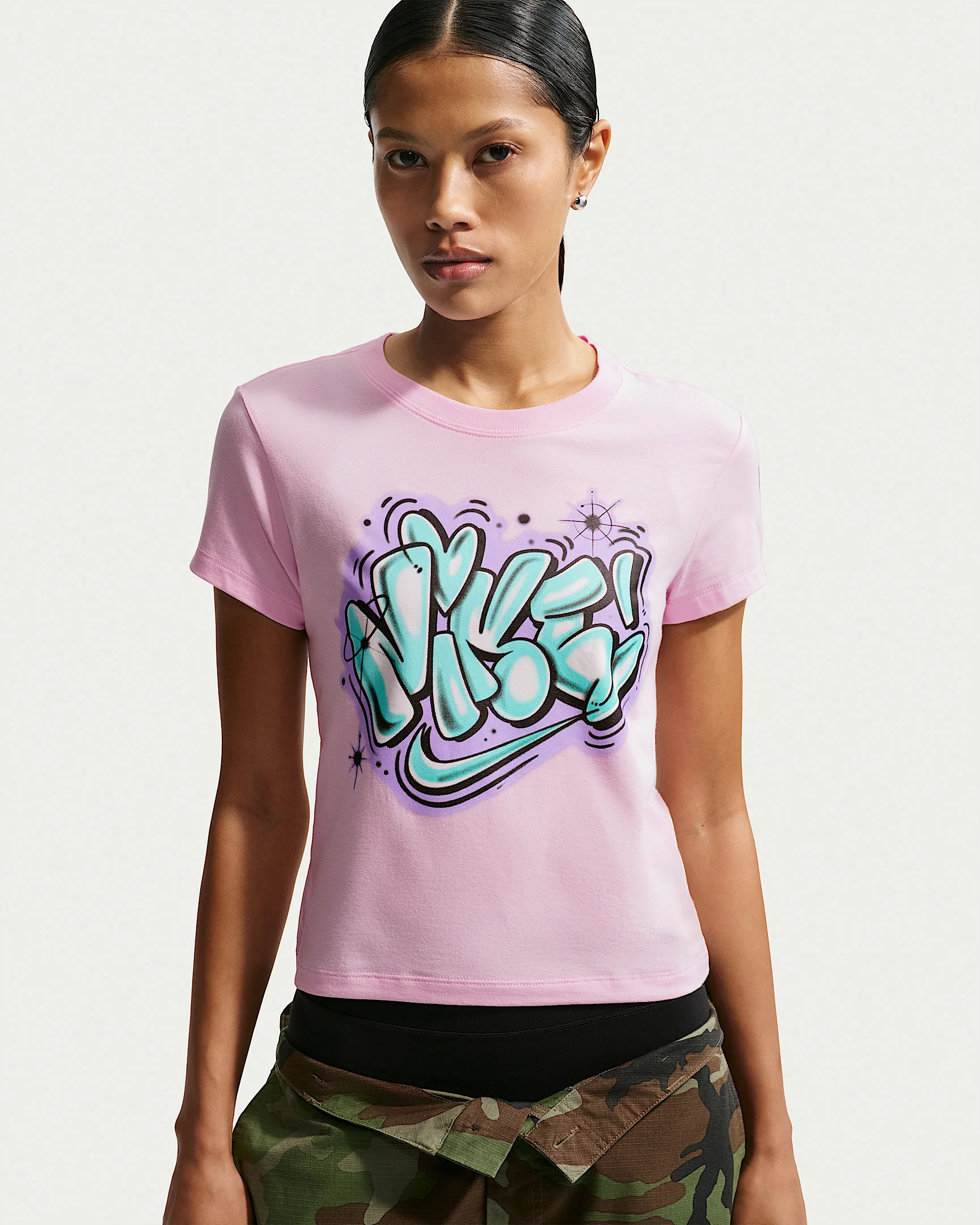 Nike Sportswear Chill Knit Women's Slim Cropped T-Shirt - 1