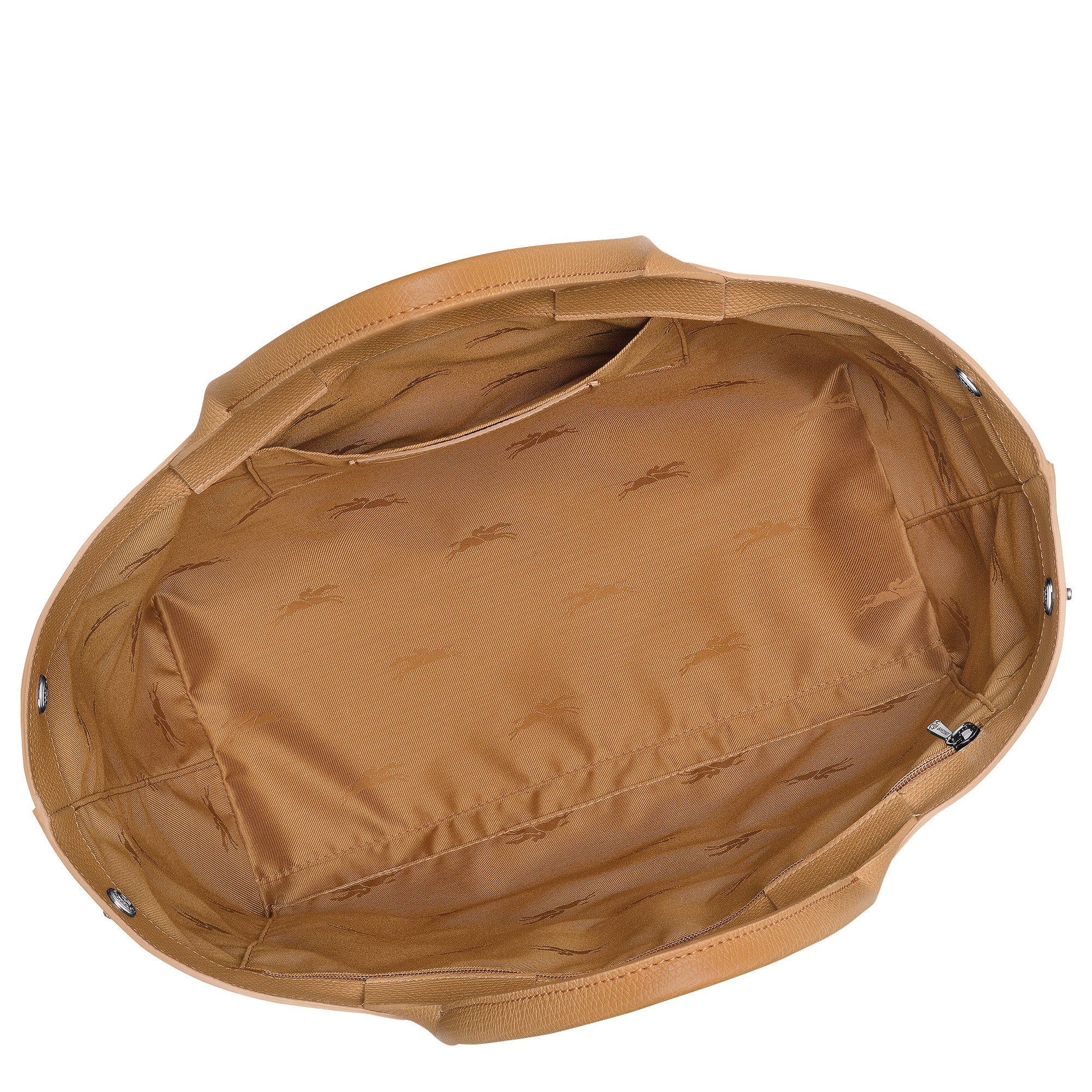 Le Roseau L Handbag Walnut - Leather - 5