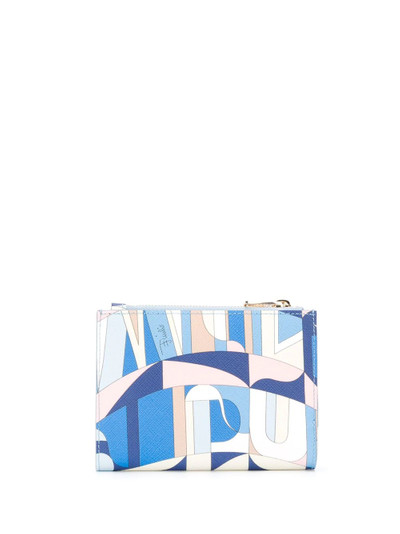 EMILIO PUCCI Sirens Song print compact wallet outlook