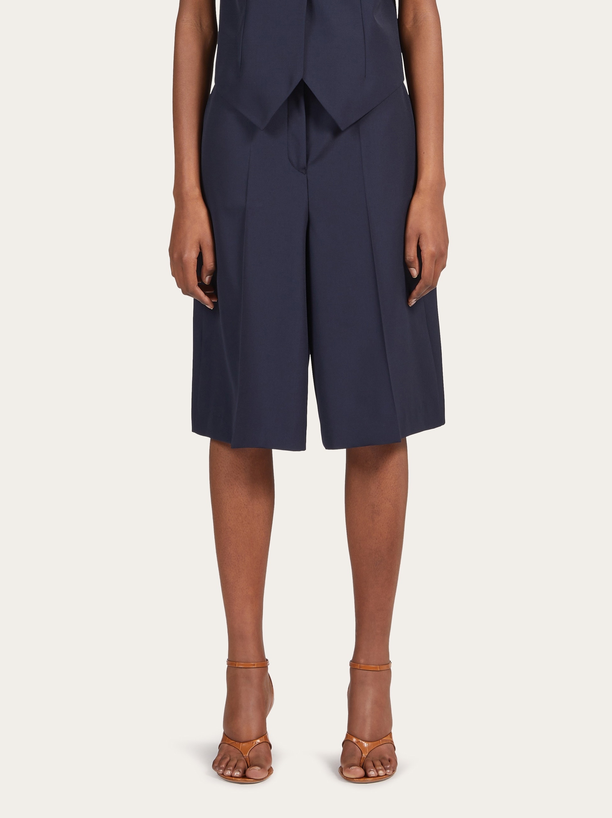 Pure wool Bermuda short - 2