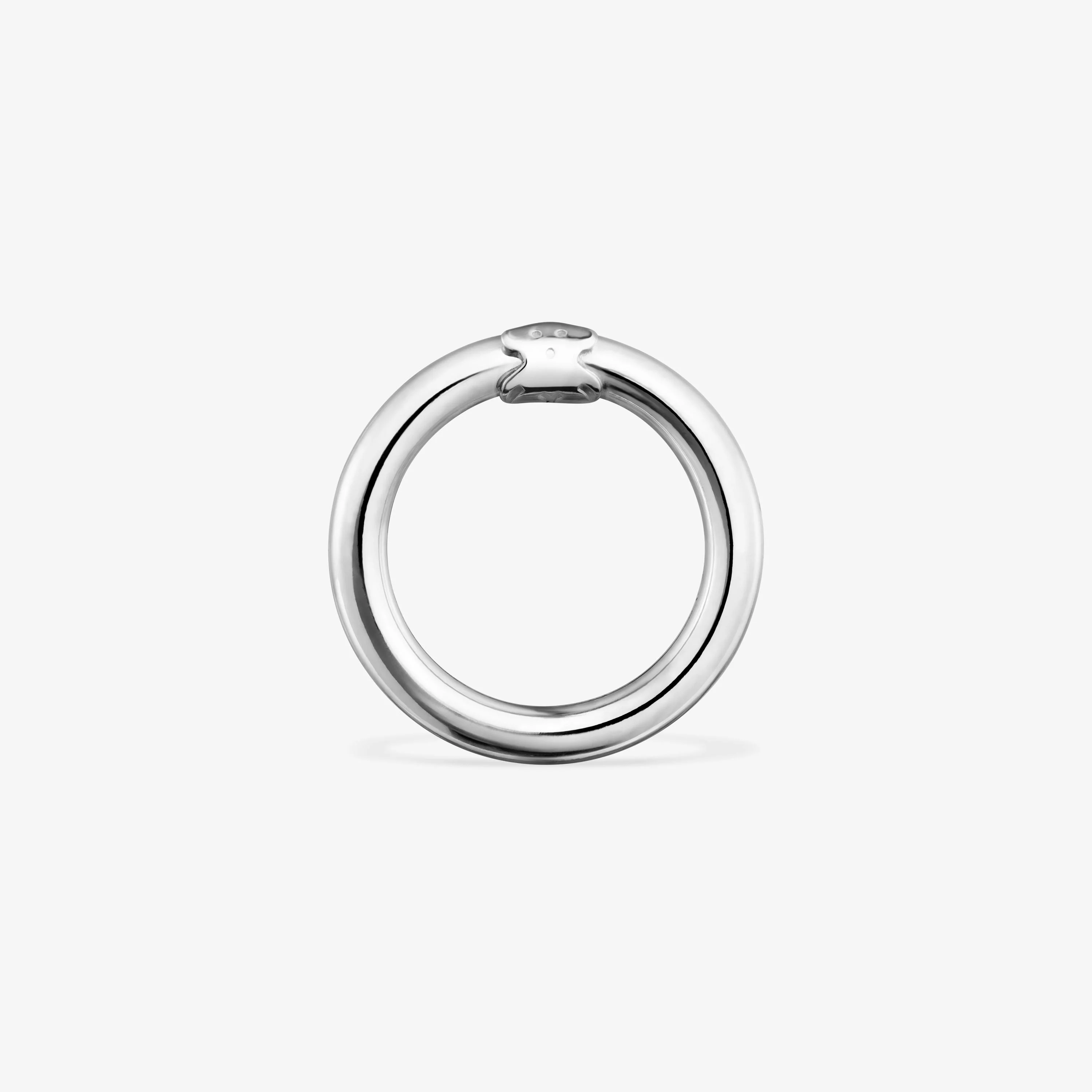 Medium Silver Hold Ring - 1