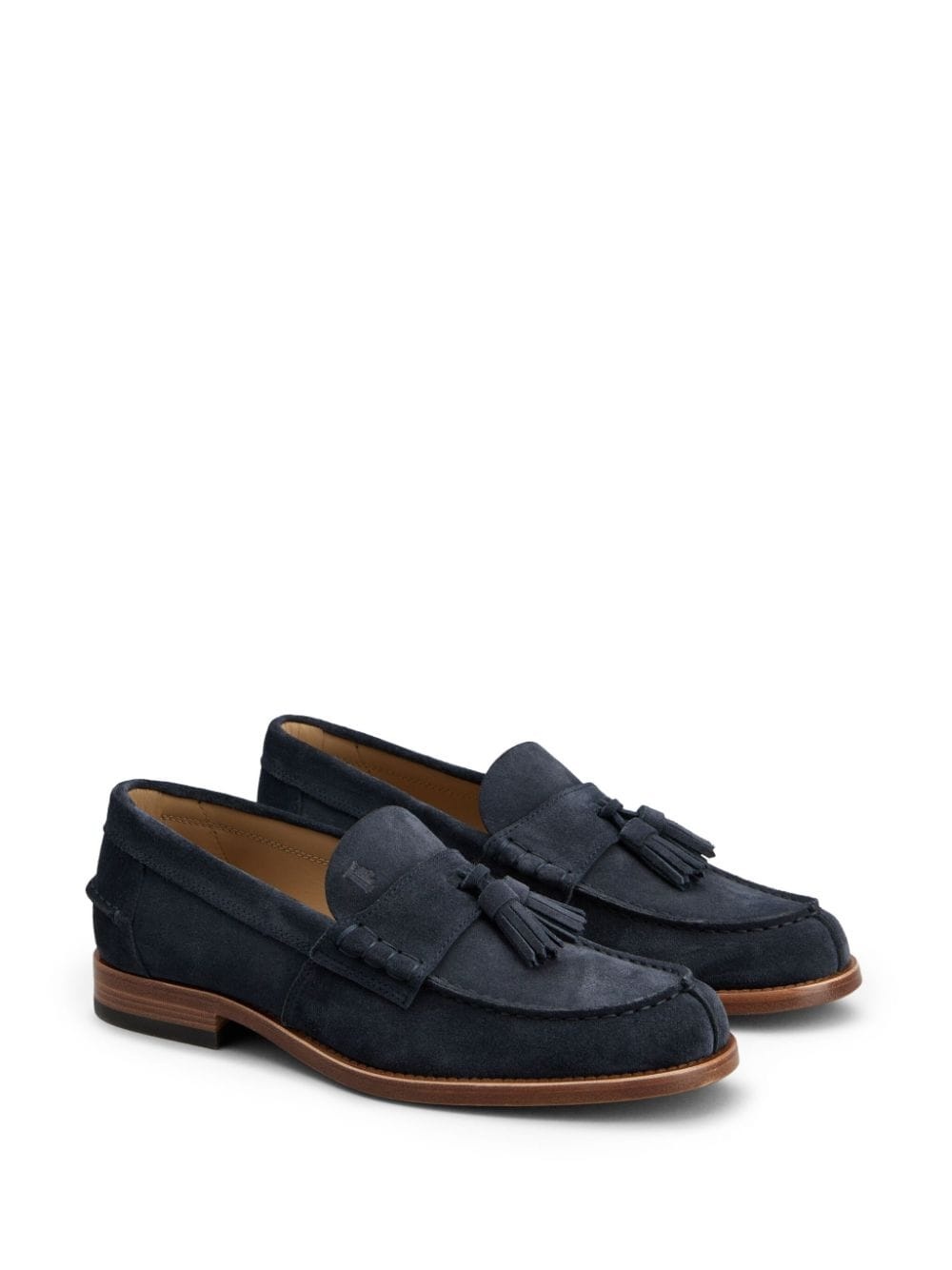 tassel-detail suede loafers - 2