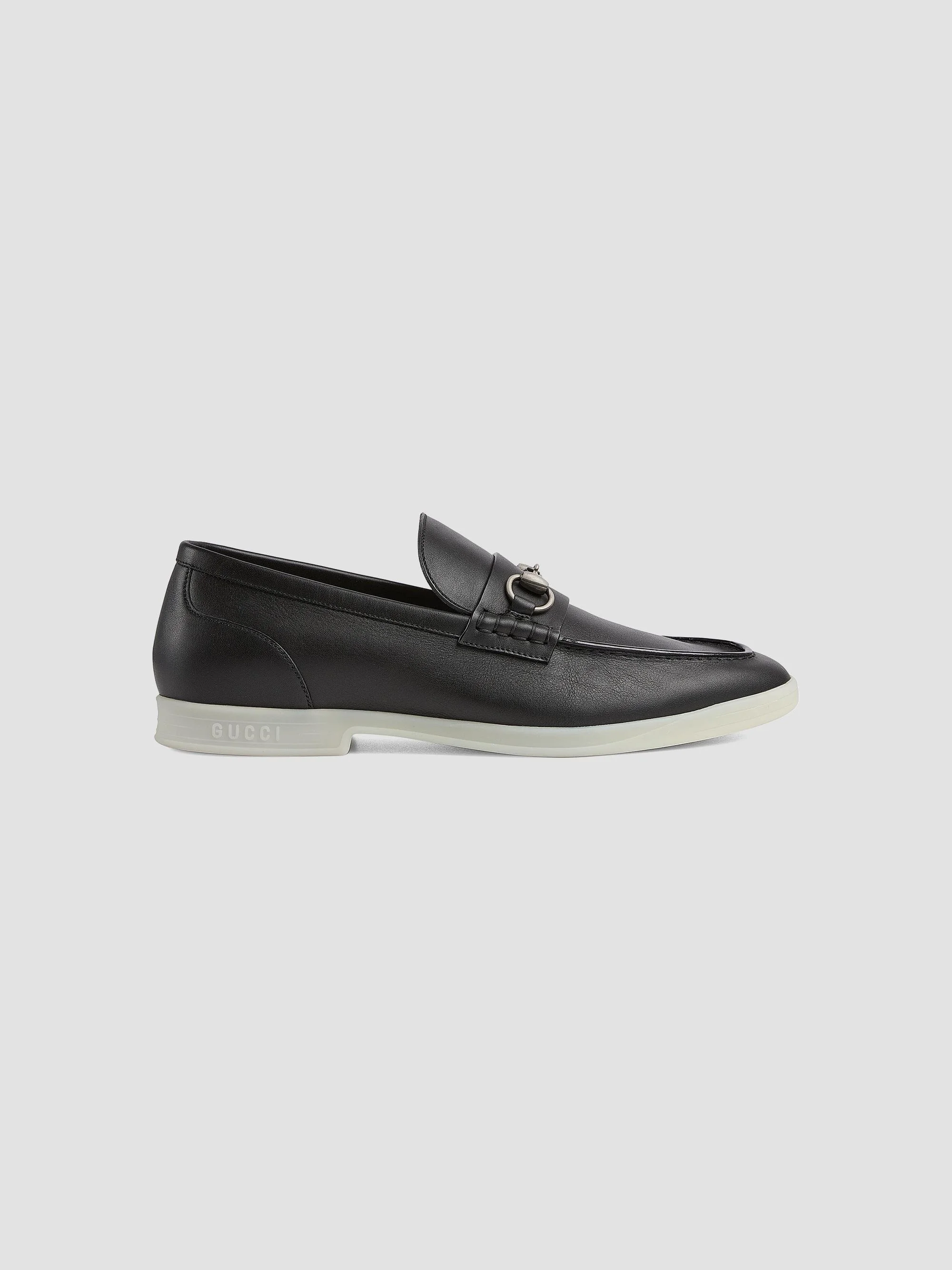 Men's Konrad Leather Loafers - Black - 1