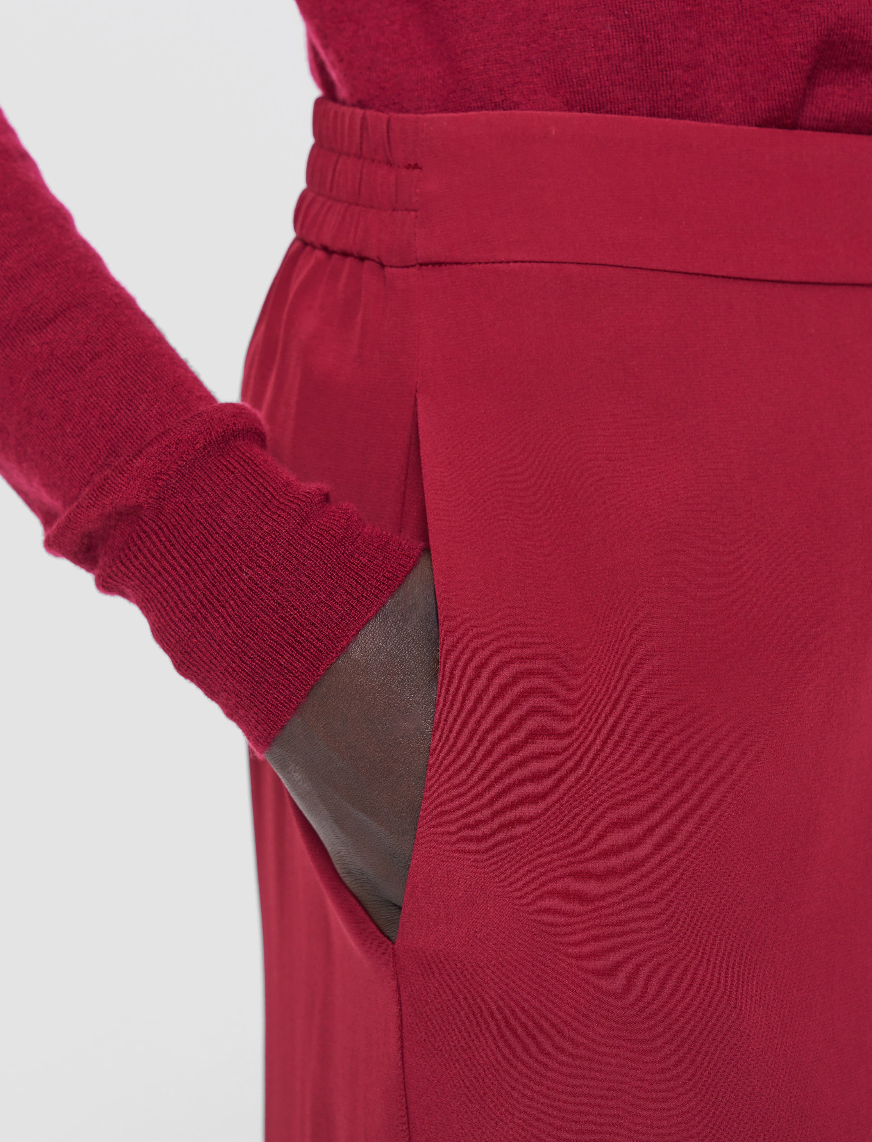 Sahel Crepe de Chine Silk Trousers - 4