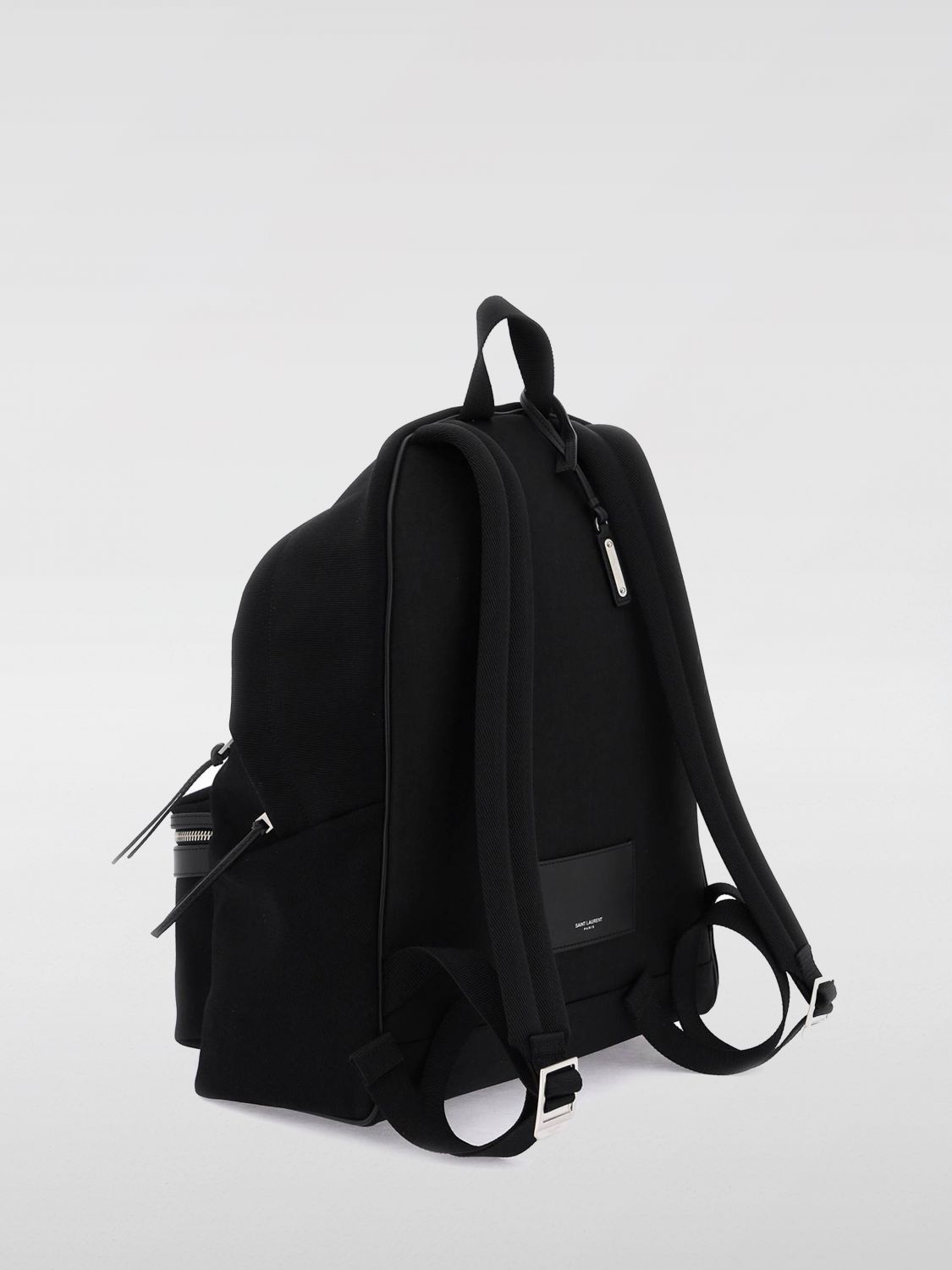 Saint Laurent City backpack in canvas and leather - 2