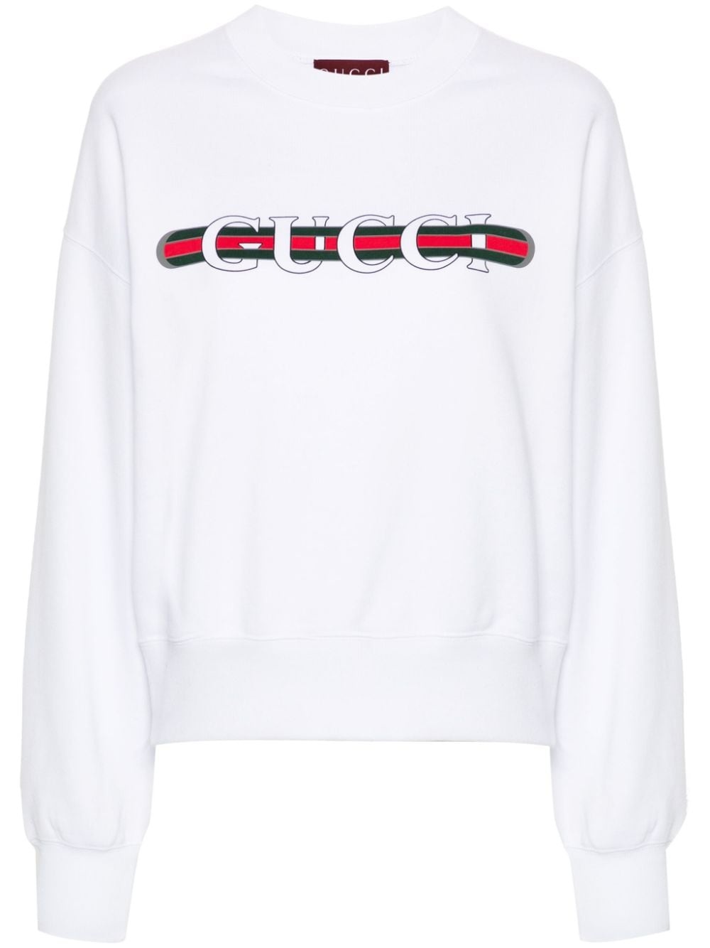 Logo cotton sweatshirt - 1