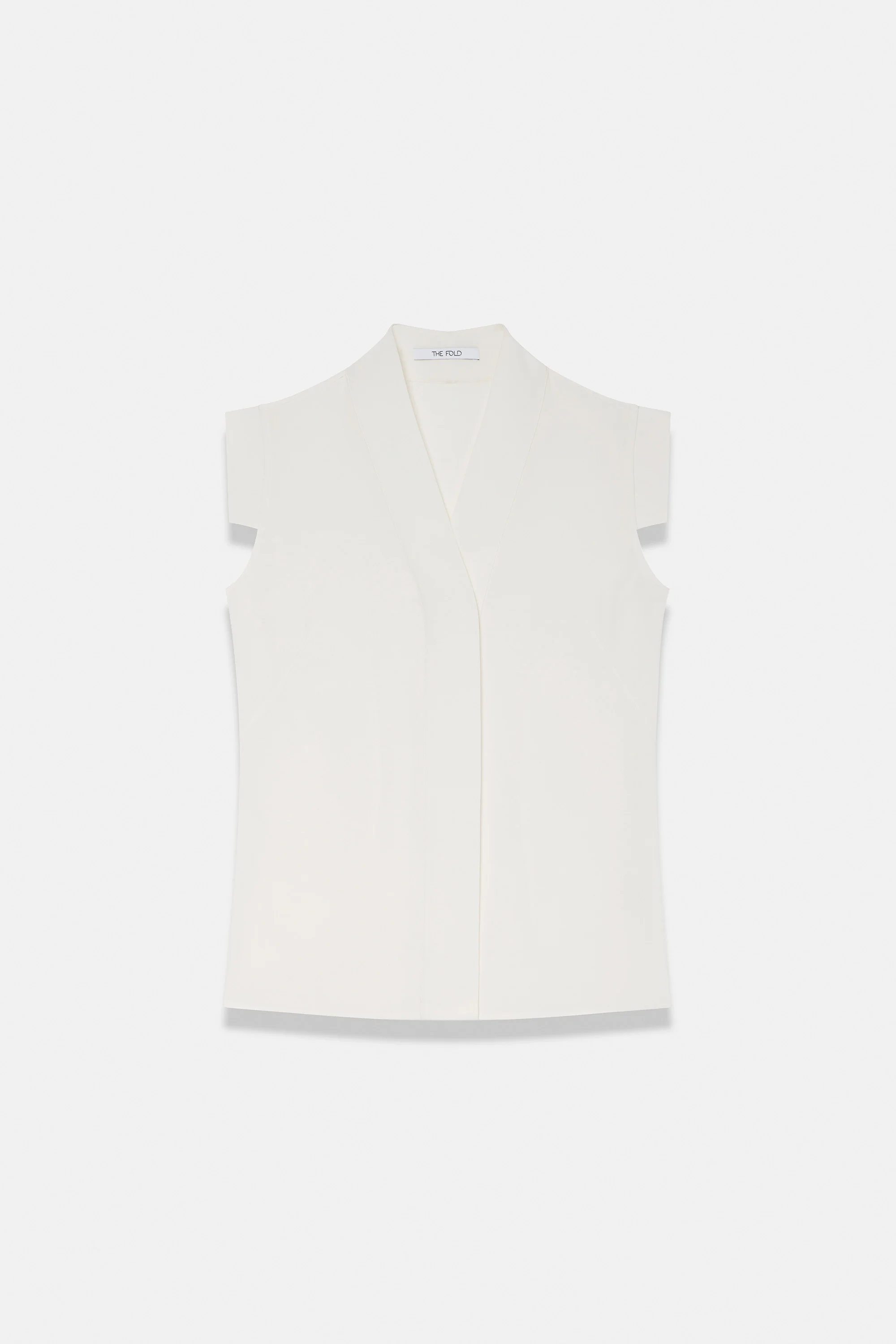 Bowery Sleeveless Stretch Silk Blouse - 1