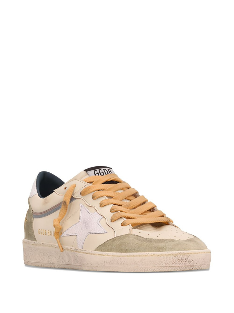 Golden Goose Ball Star suede-panel sneakers outlook