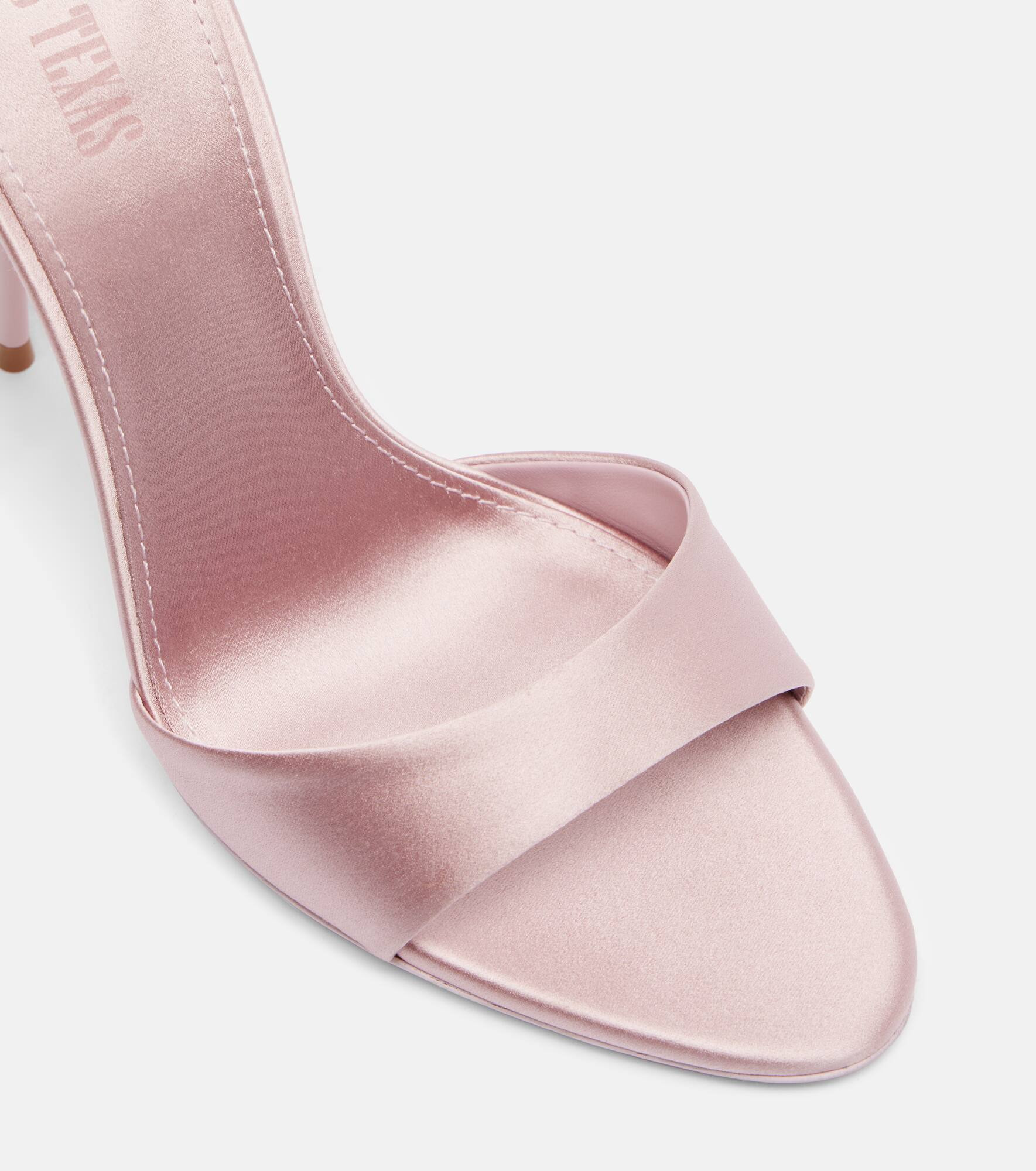 Lidia 105 satin mules - 5