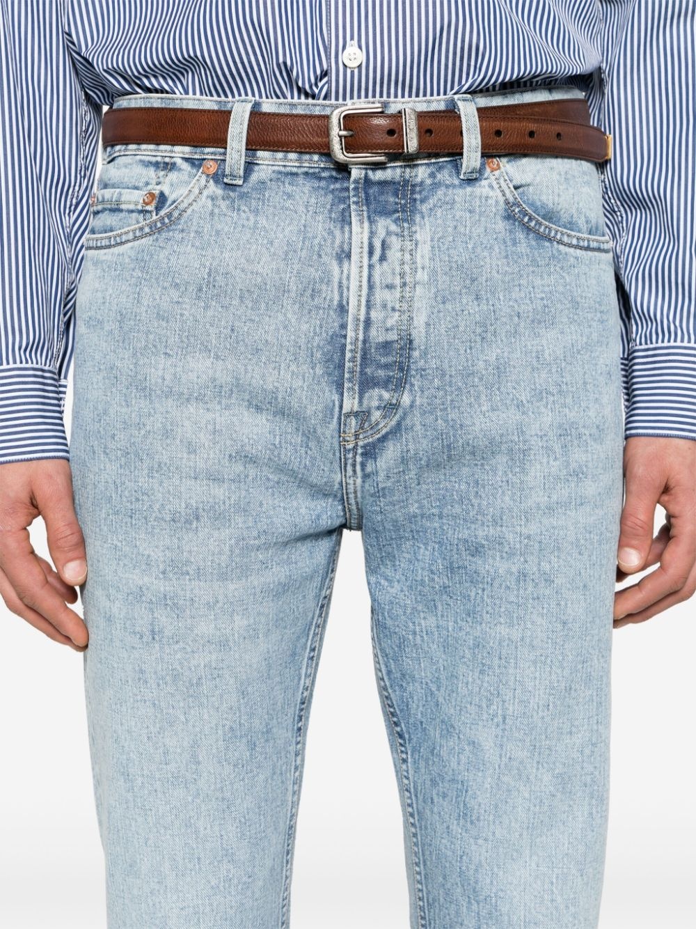 First Cut mid-rise straight-leg jeans - 5