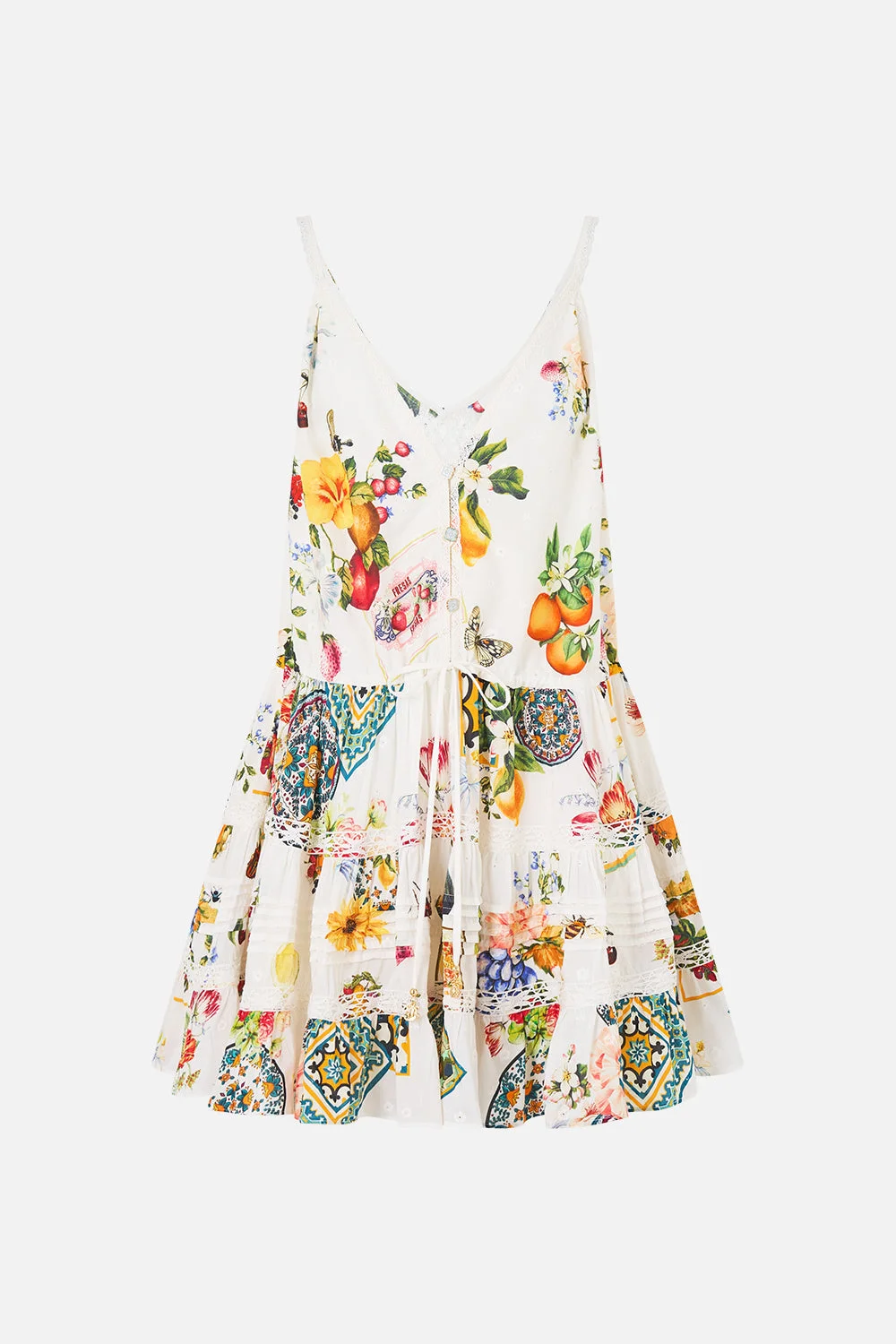 GATHER WAIST SHORT DRESS MAGIC OF THE MERCADO - 1