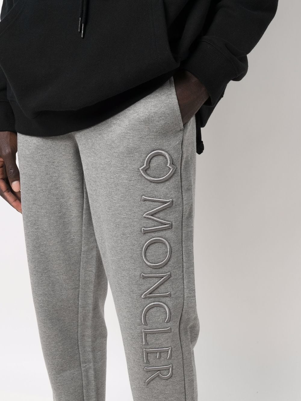 embroidered-logo track pants - 5