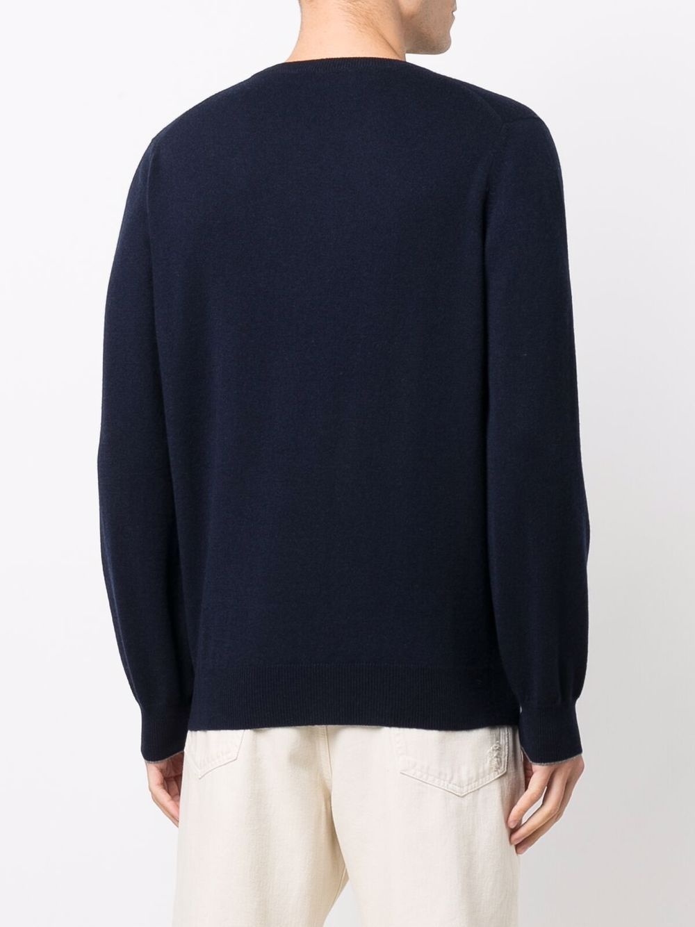 crew-neck cashmere jumper - 4