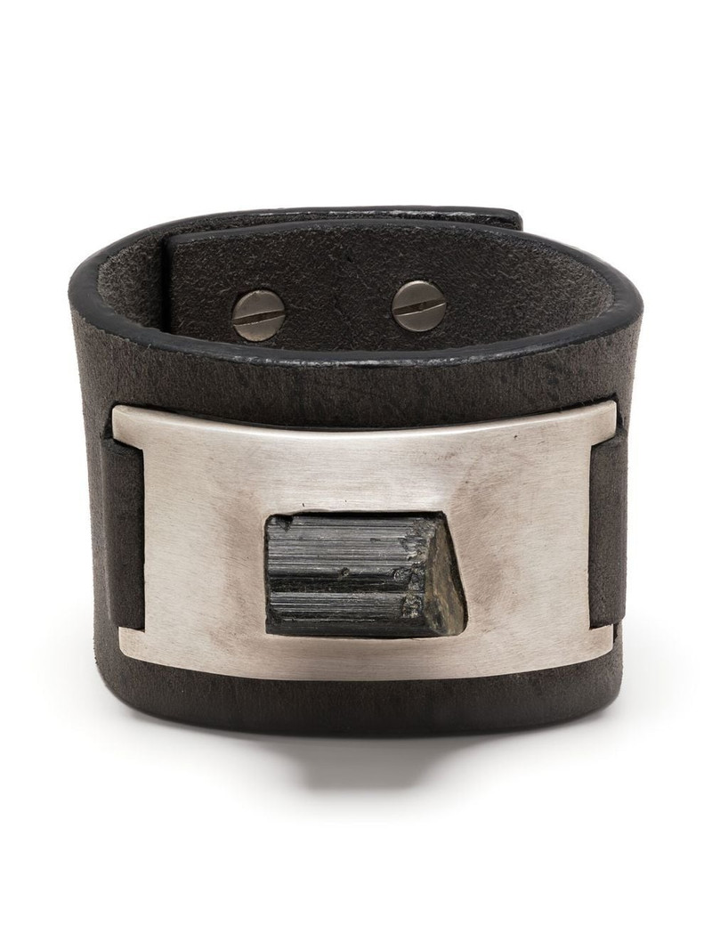 Amulet leather cuff 1