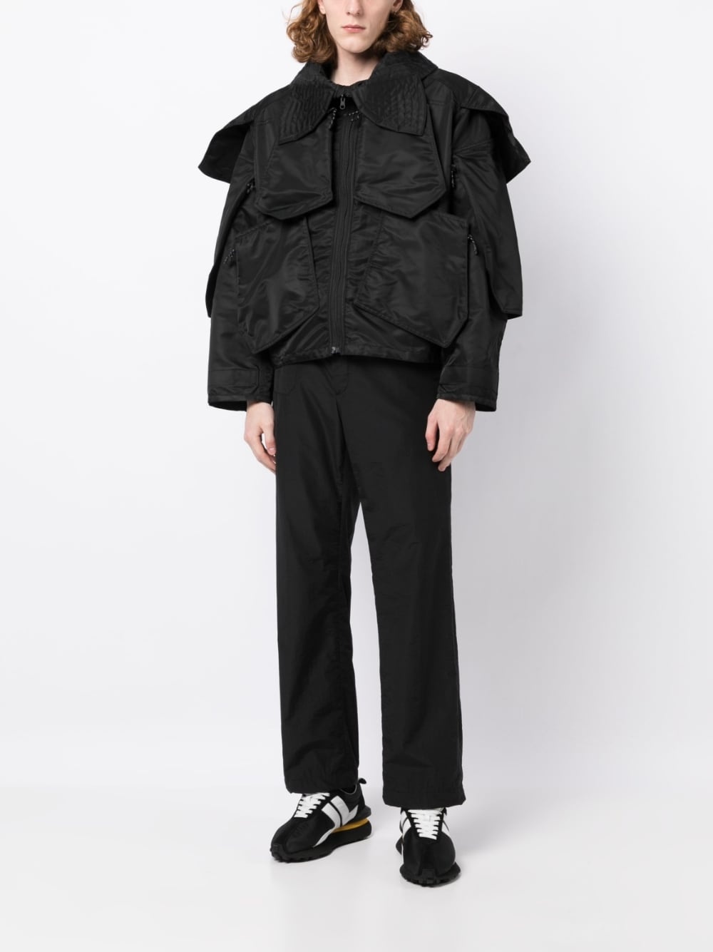 OVERSIZE-POINTED-POCKET JACKET - 5