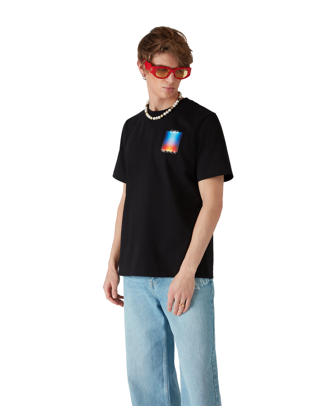 Gradient Casa Logo T-Shirt | Casablanca Paris - 3