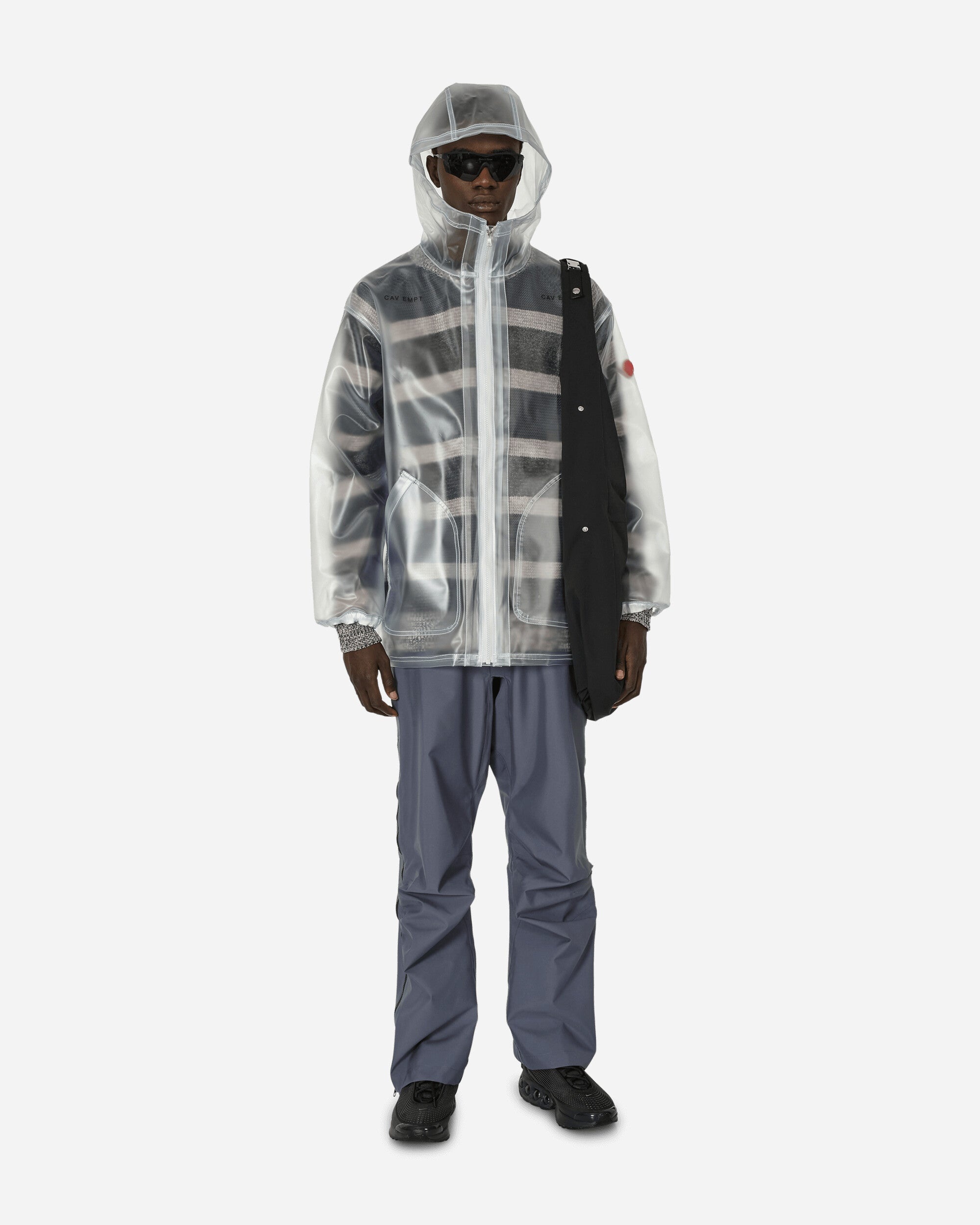 ジャケット・アウター C.E CAV EMPT PATCHED ZIP HOOD JACKET C.E / シーイー | PATCHED ZIP HOOD JACKET - Black | 通販