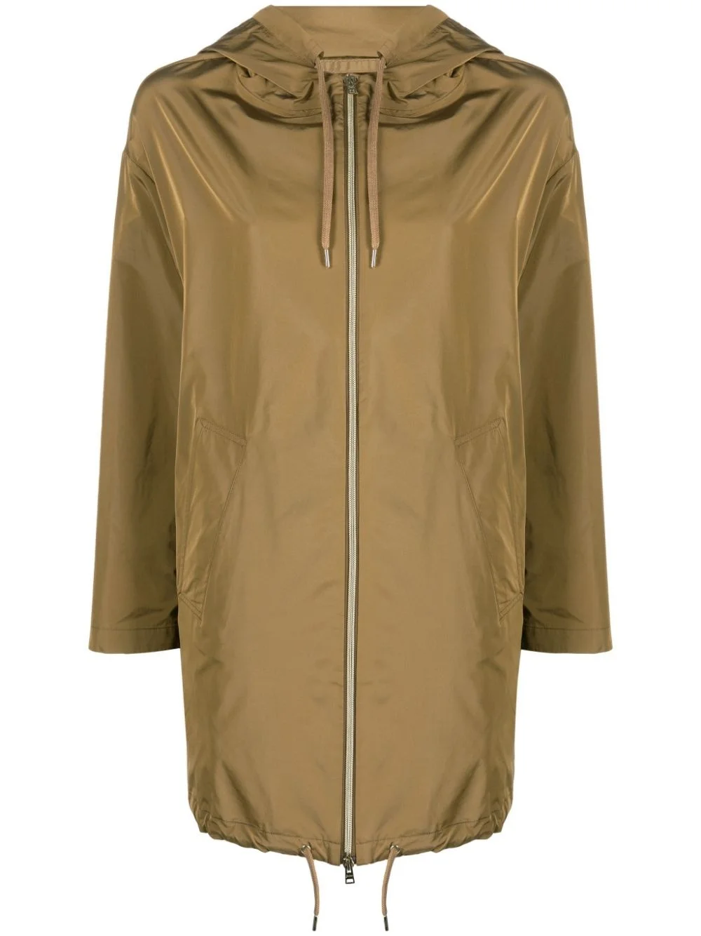 drawstring-design raincoat - 1