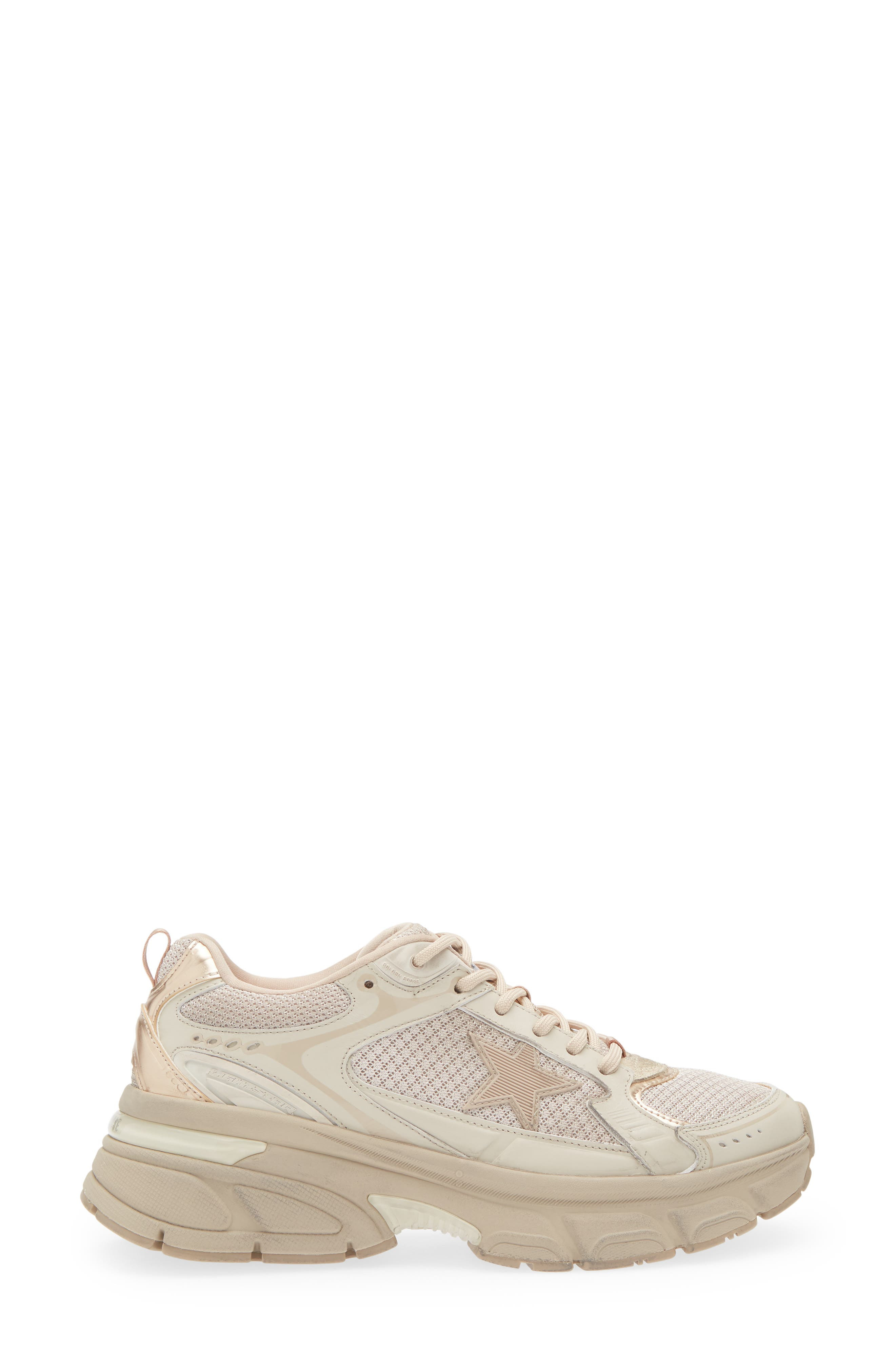 Golden Goose Lightstar Sneaker in Gray /Taupe at Nordstrom - 3