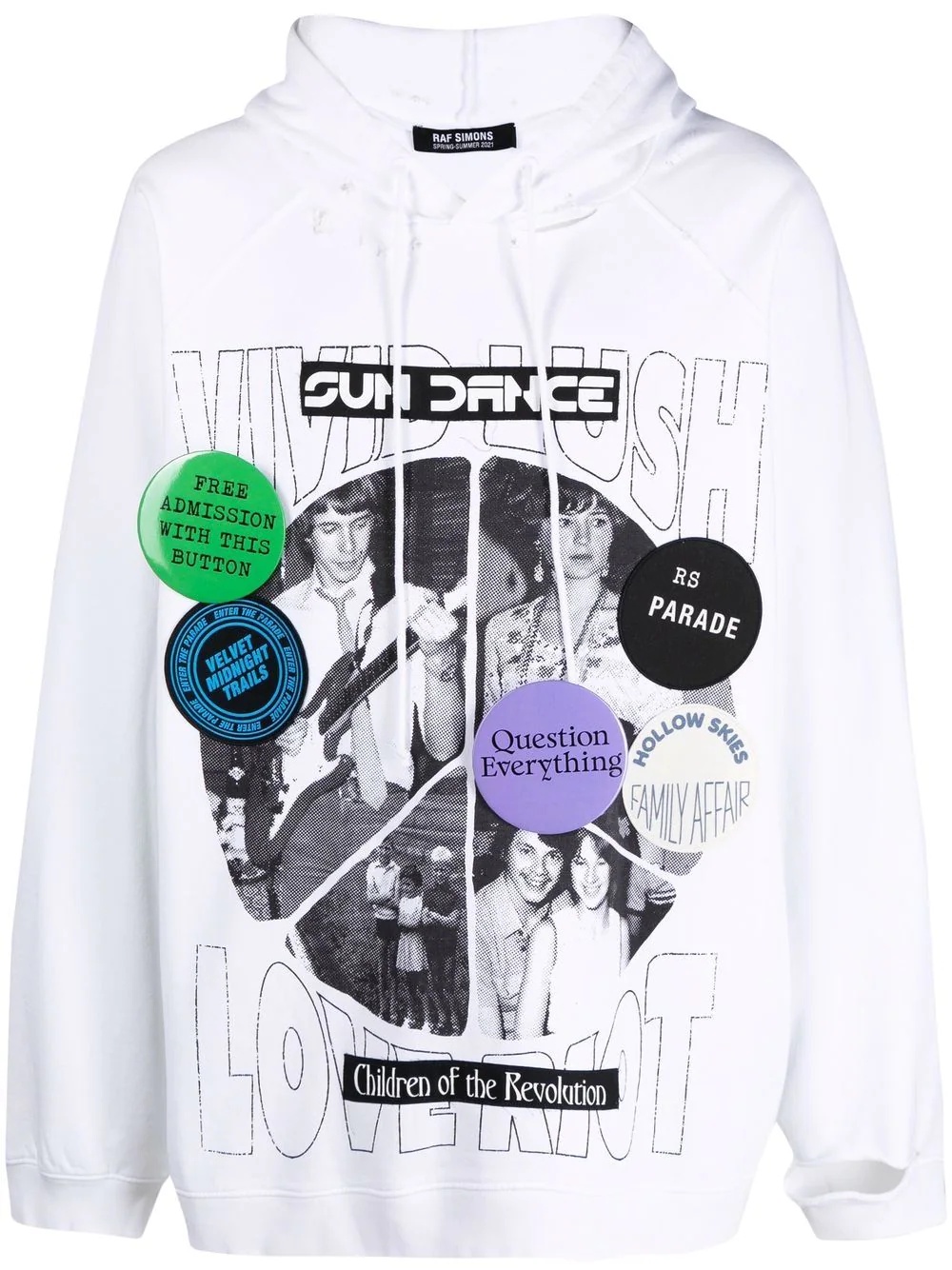 Sun Dance graphic-print hoodie - 1