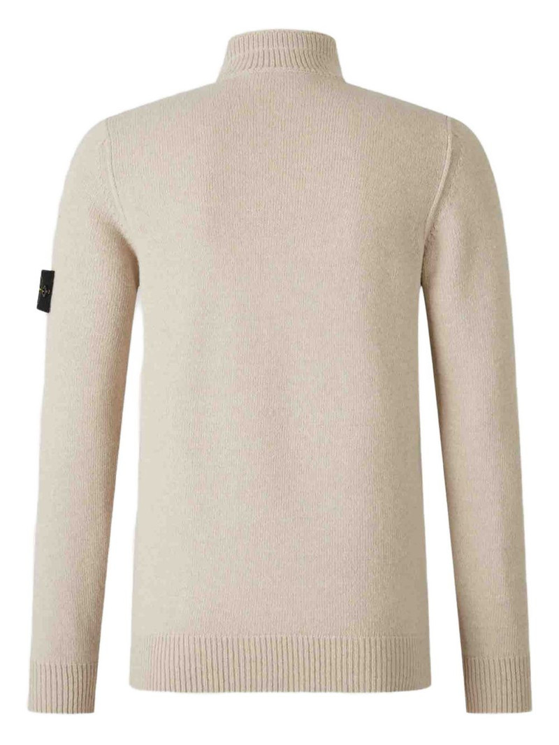 Stone Island turtleneck button sweater outlook