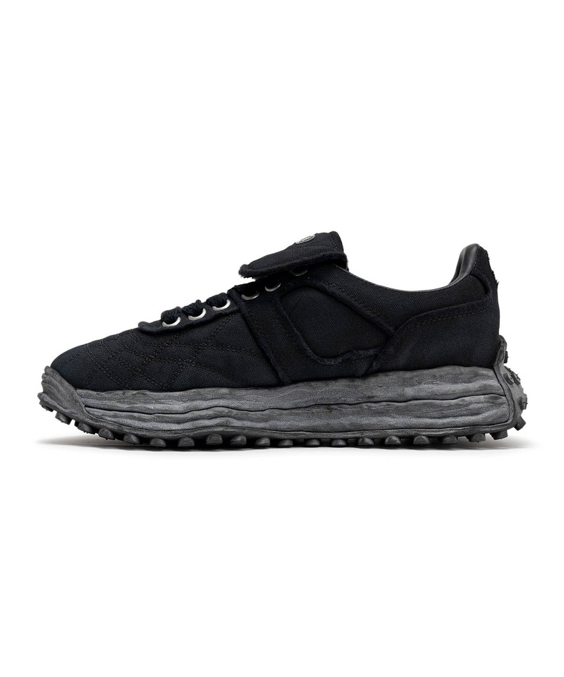 "SCOTT" OG Sole Vintage Effect Embroidered Canvas Low-top Sneaker 14
