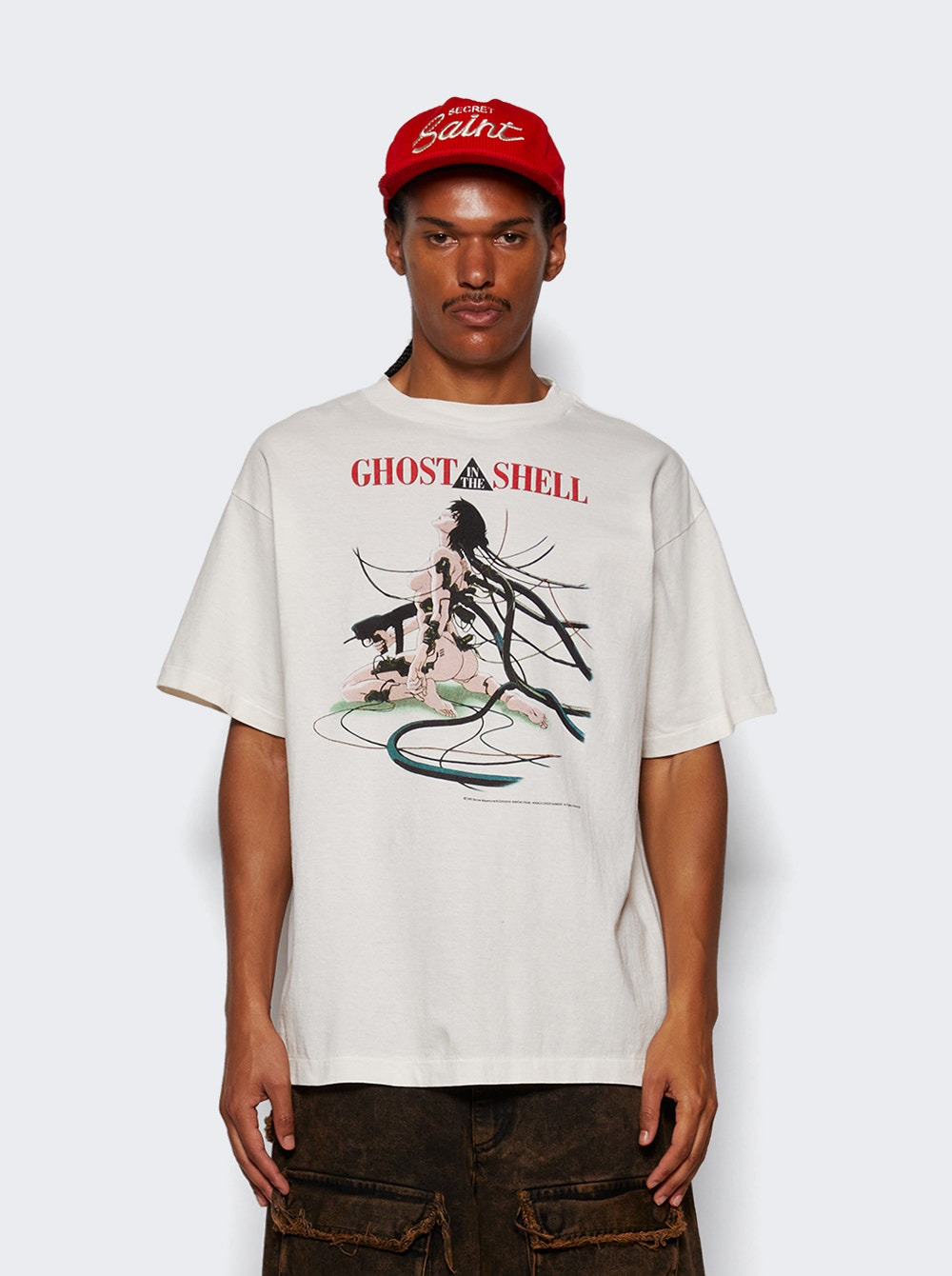 Ghost In The Shell Short Sleeve T-shirt White - 3
