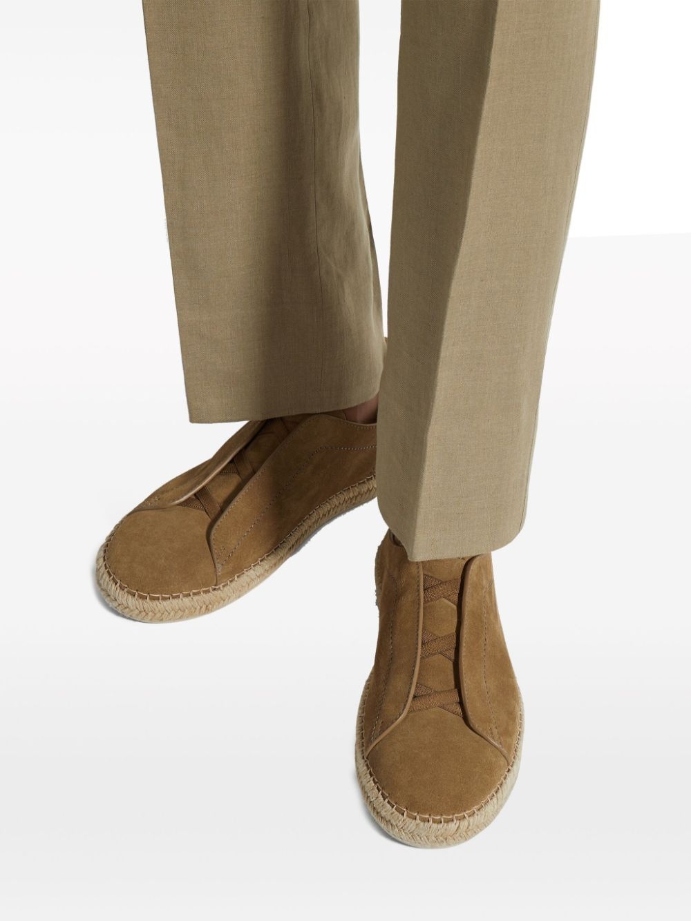 Triple Stitch suede espadrilles - 6