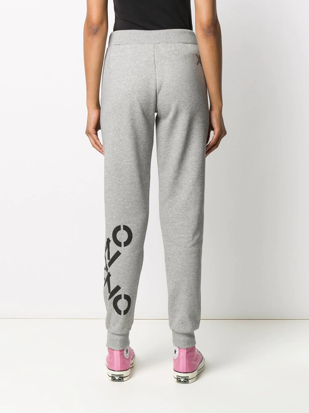 logo track pants - 4