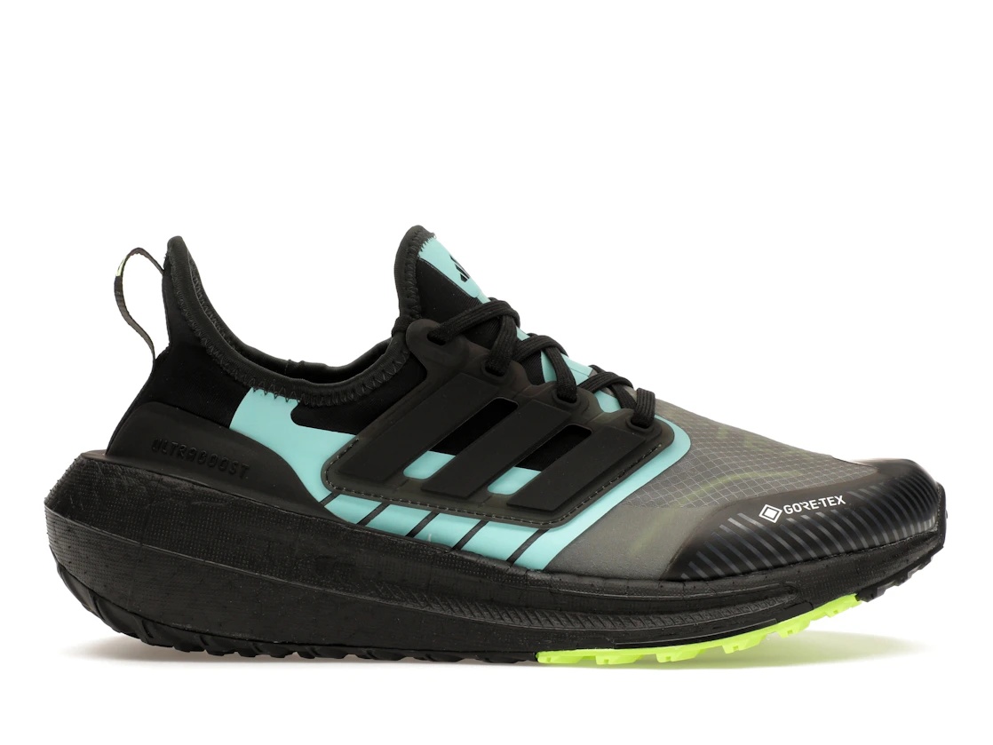 adidas Ultra Boost Light Gore-Tex Black Flash Aqua - 1