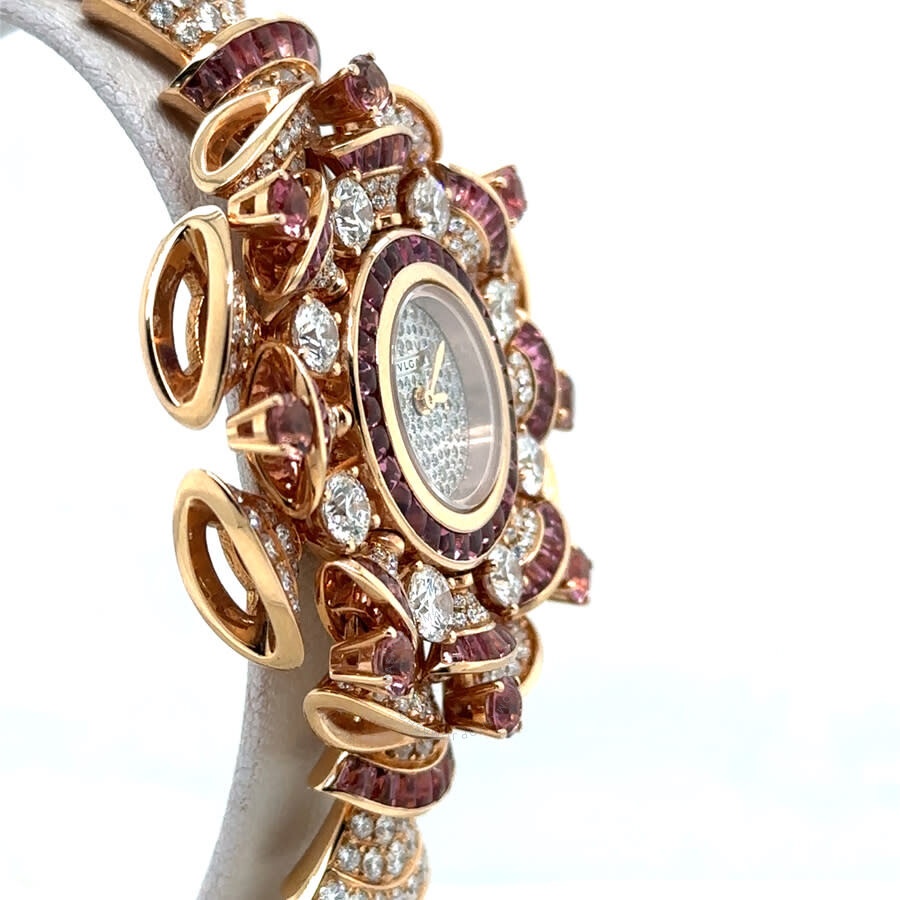 Pre-owned Bvlgari Diva'S Dream Quartz Diamond Ladies Watch 102562 - 3