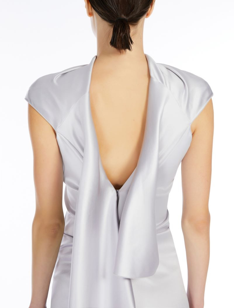 Slim-fit draped dress - RUNWAY - 5