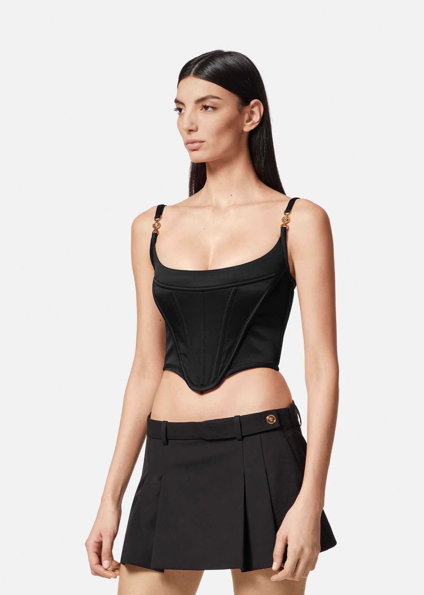 Medusa '95 Satin Corset Top - 3