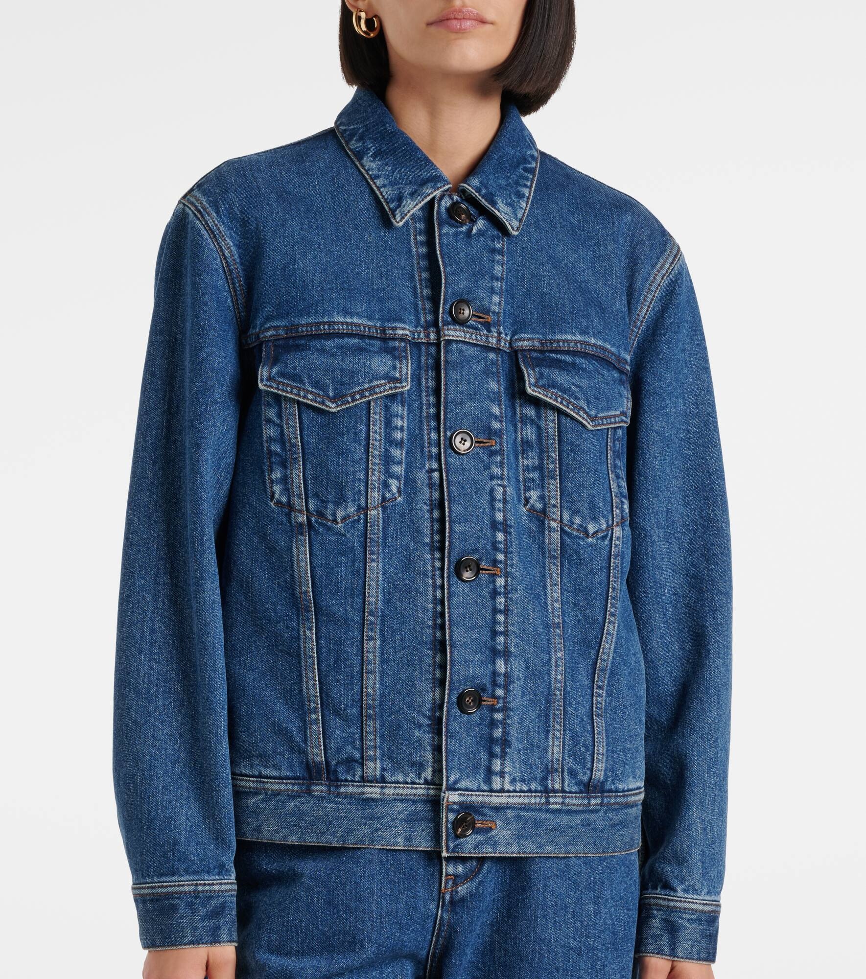 Tulus cotton and silk denim jacket - 6