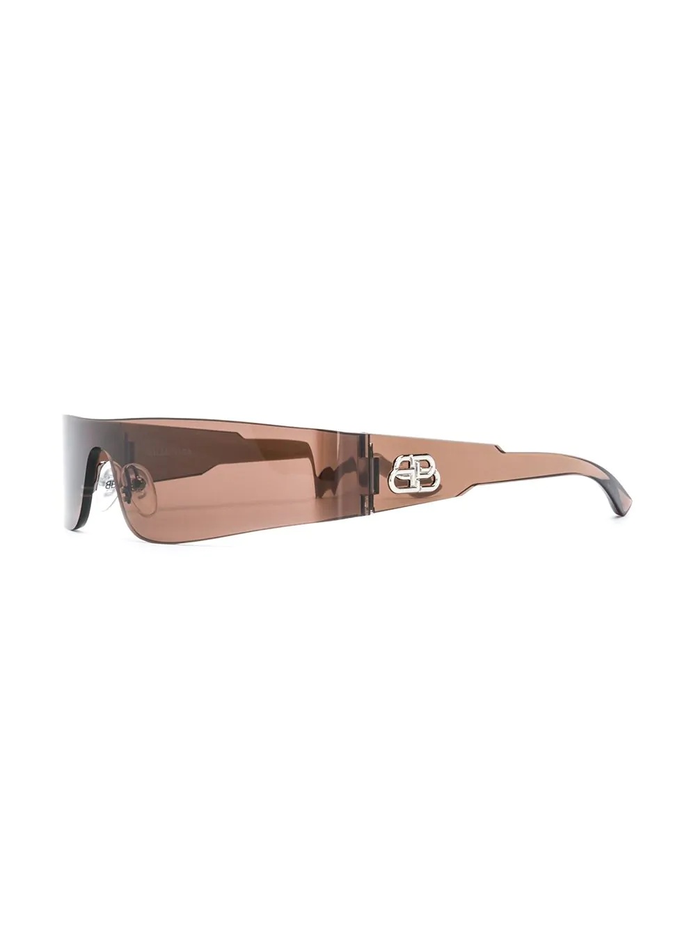 Mono rectangular-frame sunglasses - 2