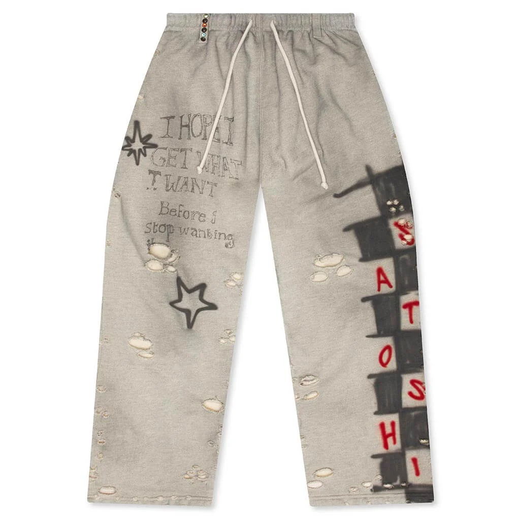 GET WHAT I WANT SWEATPANTS - HEATHER - 1
