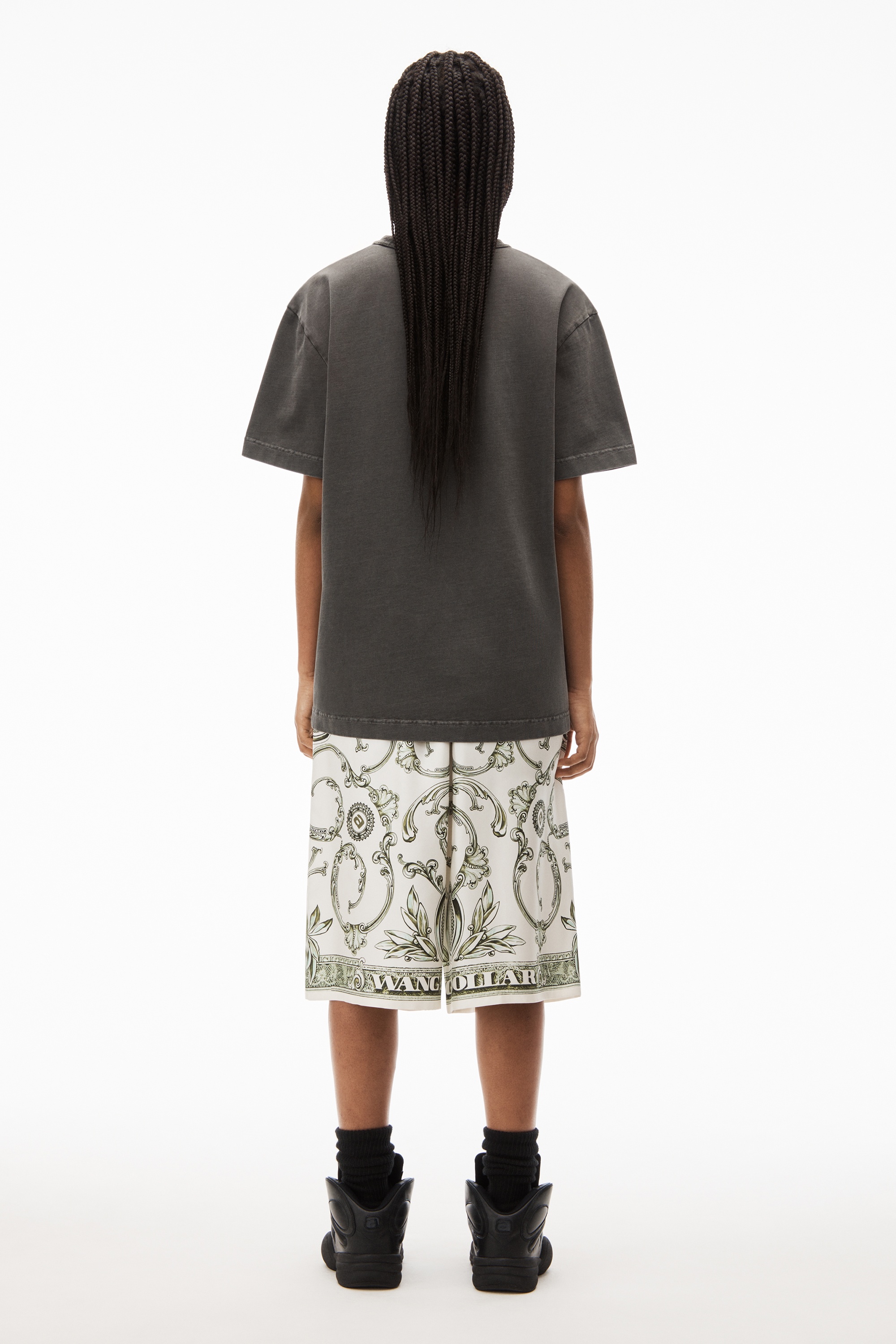 money heart tee in compact jersey - 4