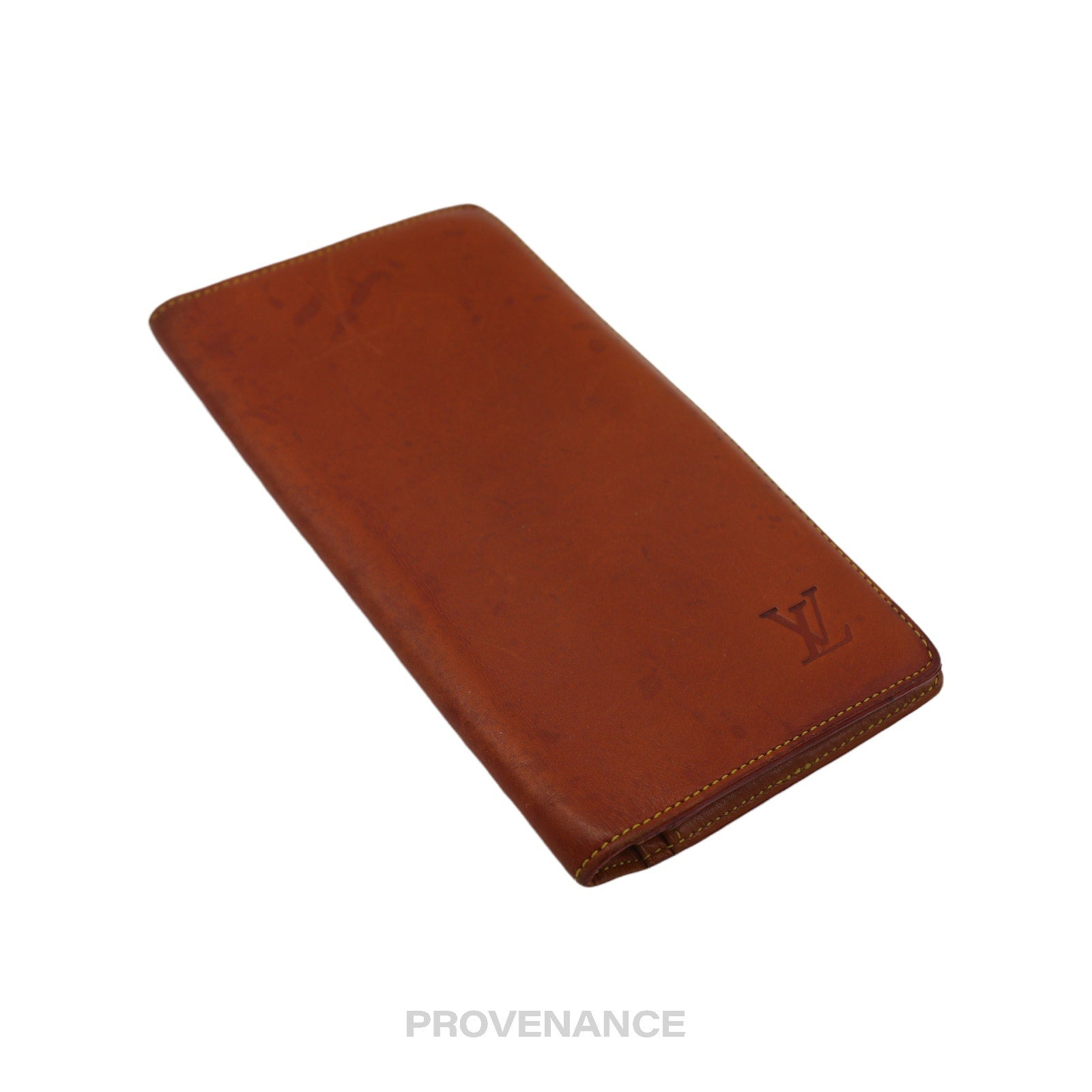 Louis Vuitton Long Wallet - Nomade Caramel Leather - 4