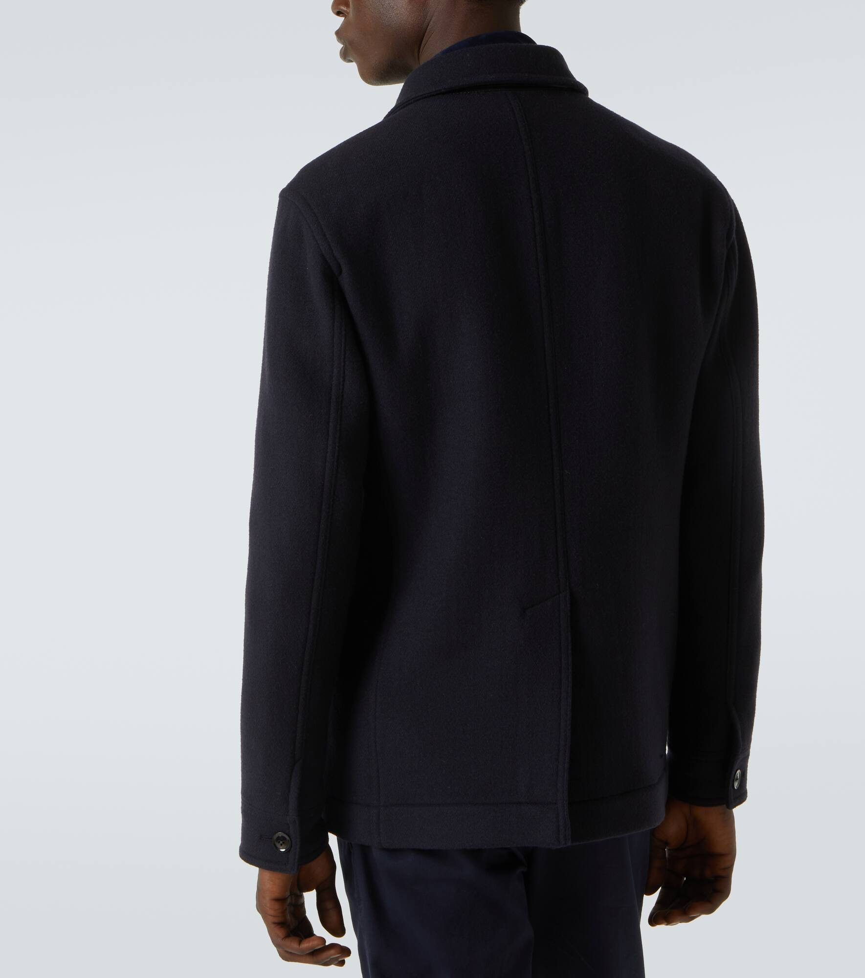 Virgin wool coat - 4