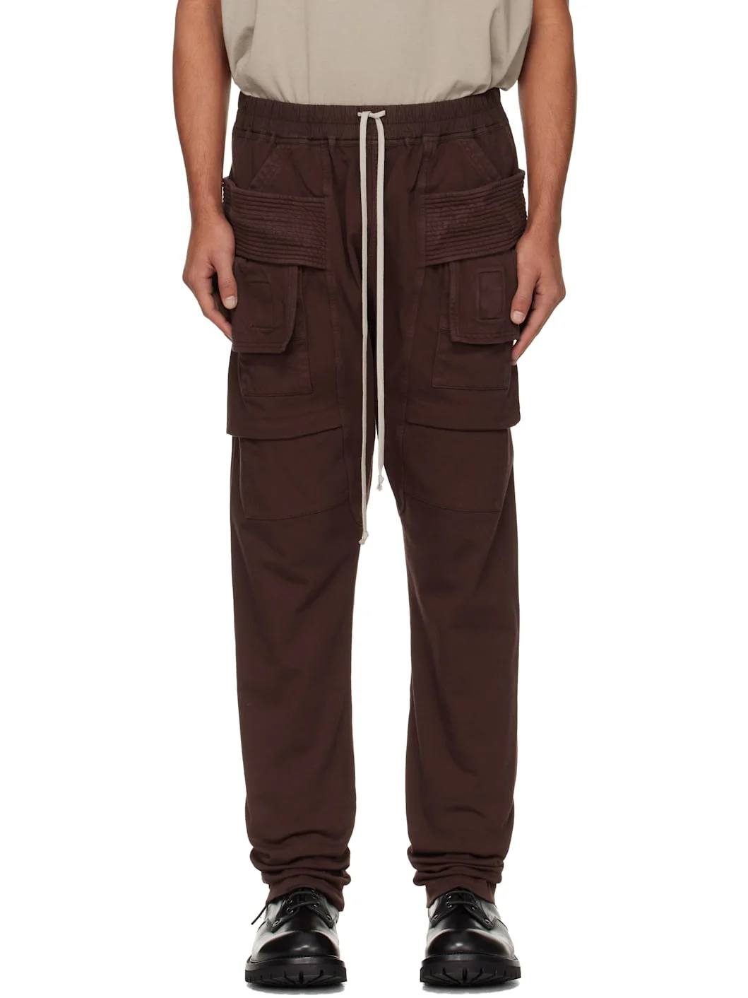 Burgundy Concordians Creatch Drawstring Cargo Pants - 1
