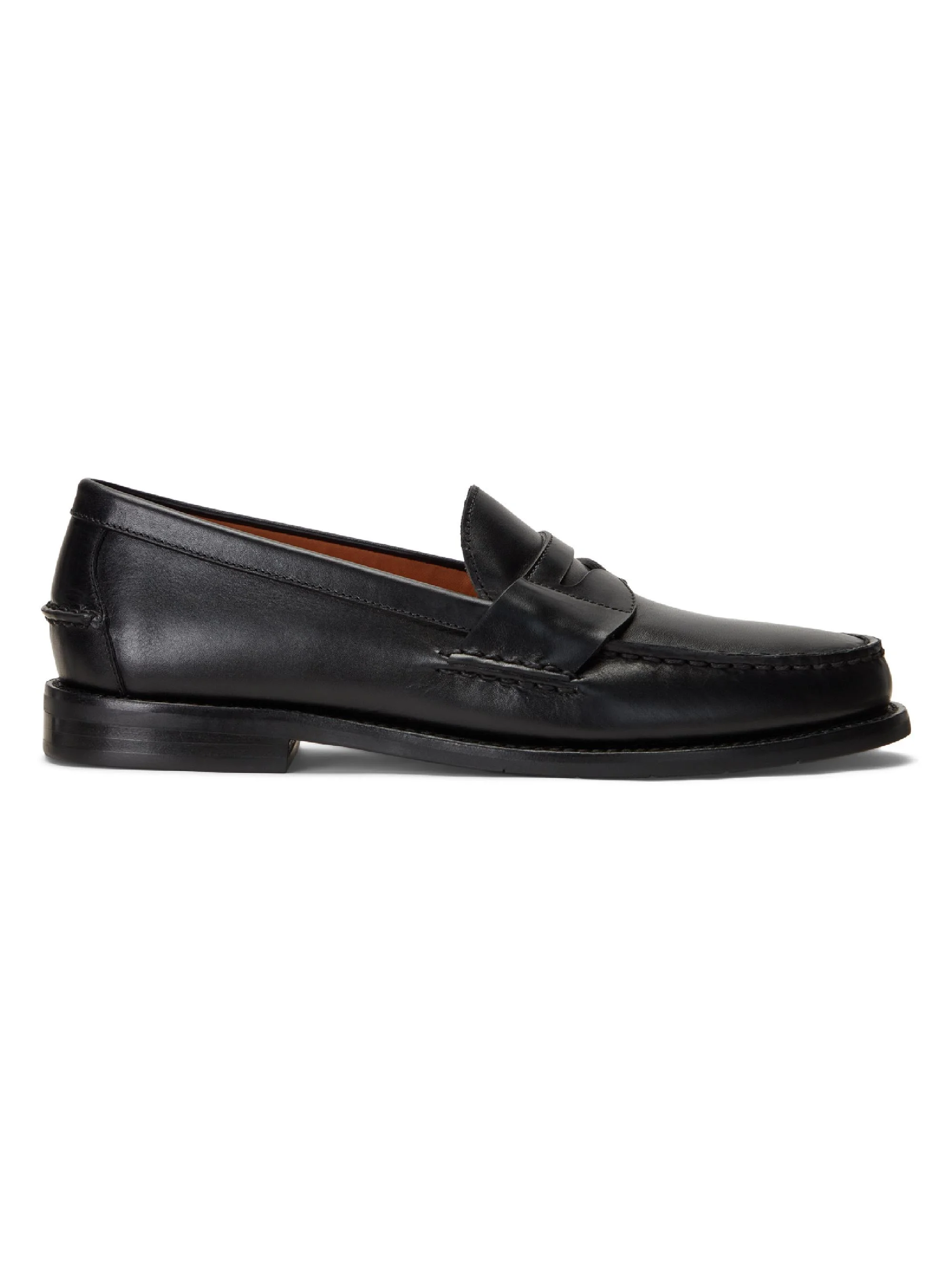 Men's Alston Penny Full-Grain Loafers - Black - 1
