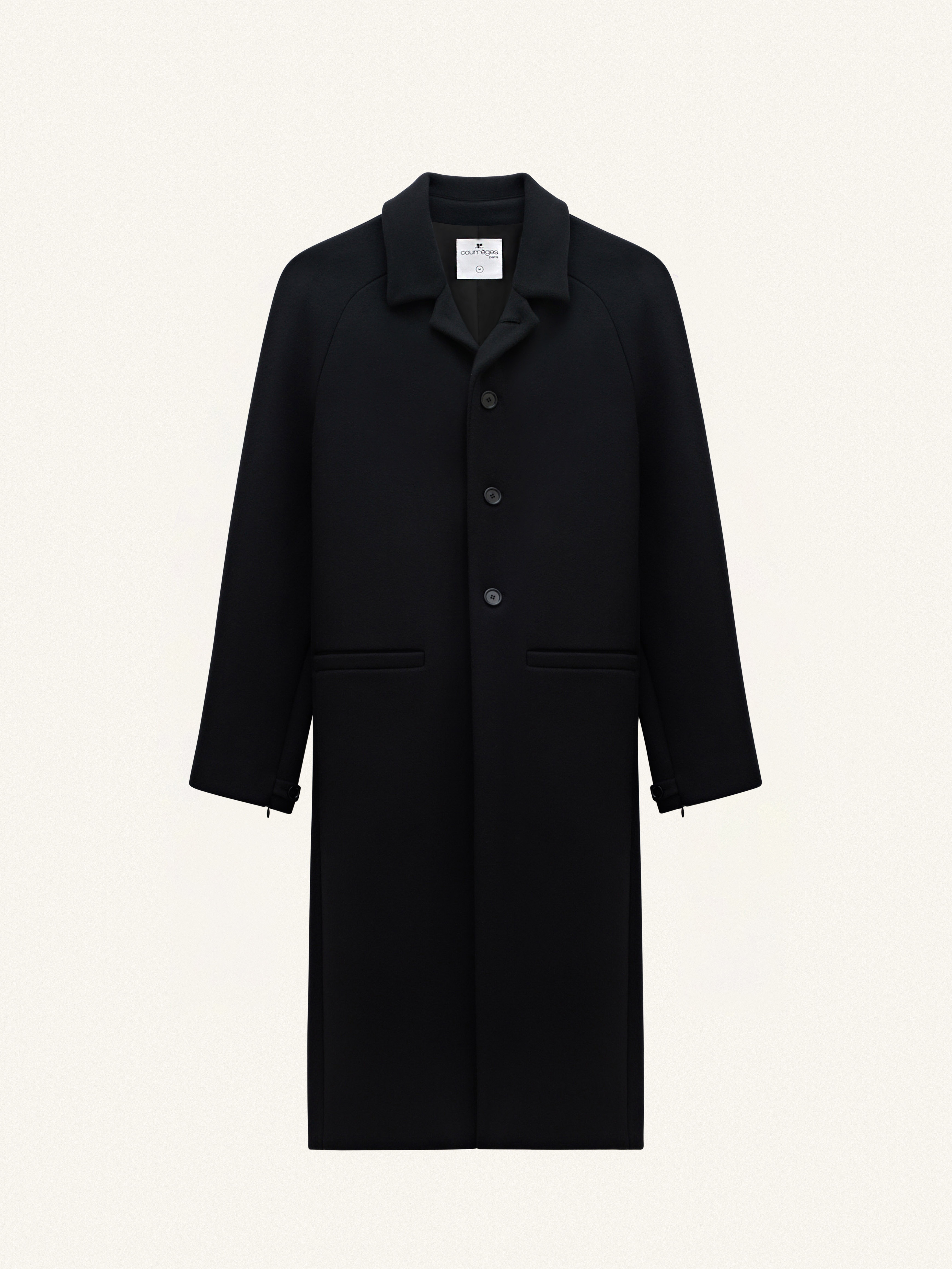 WOOL OVERSIZED COAT - 1