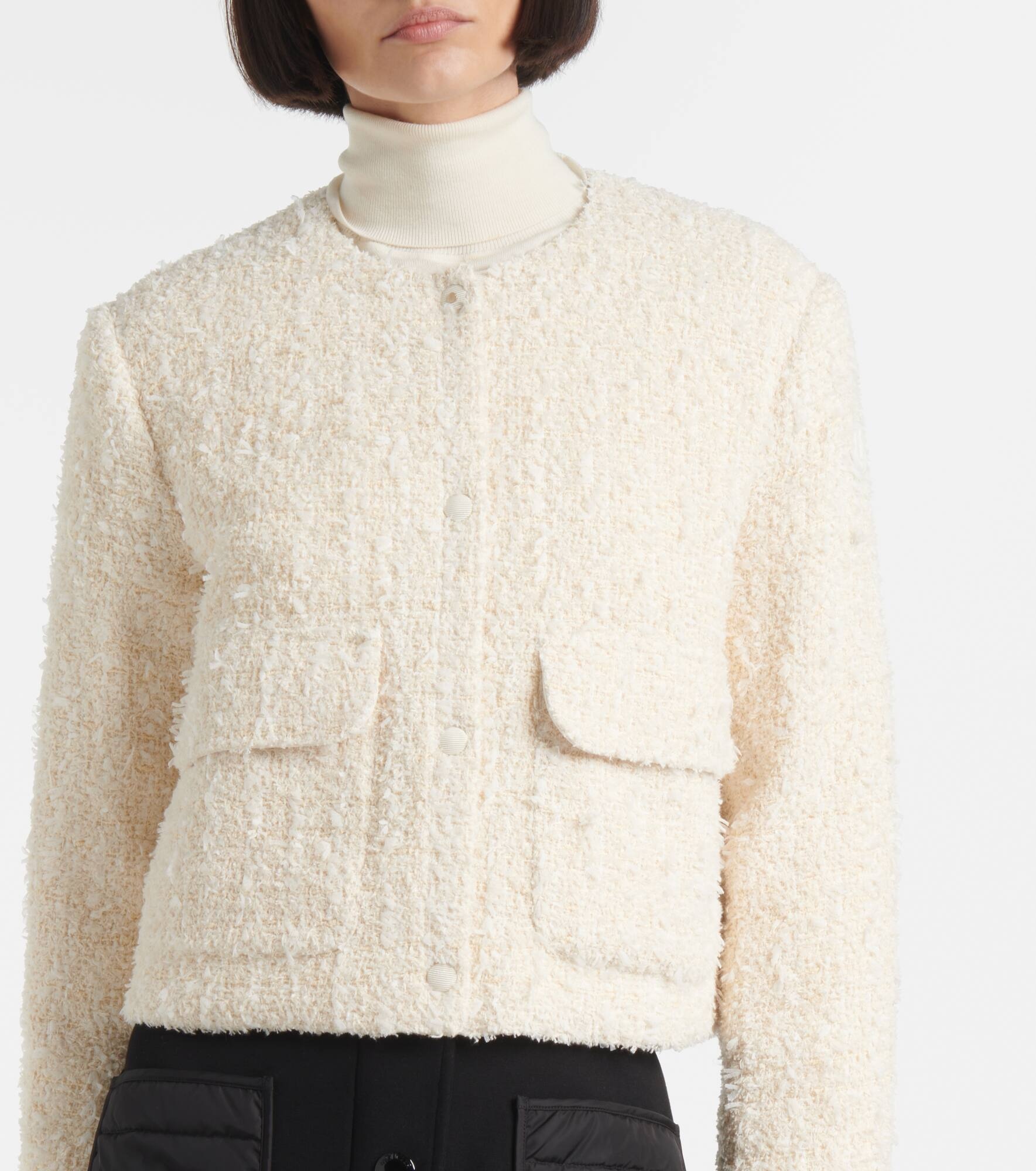 Dauphin tweed down jacket - 7